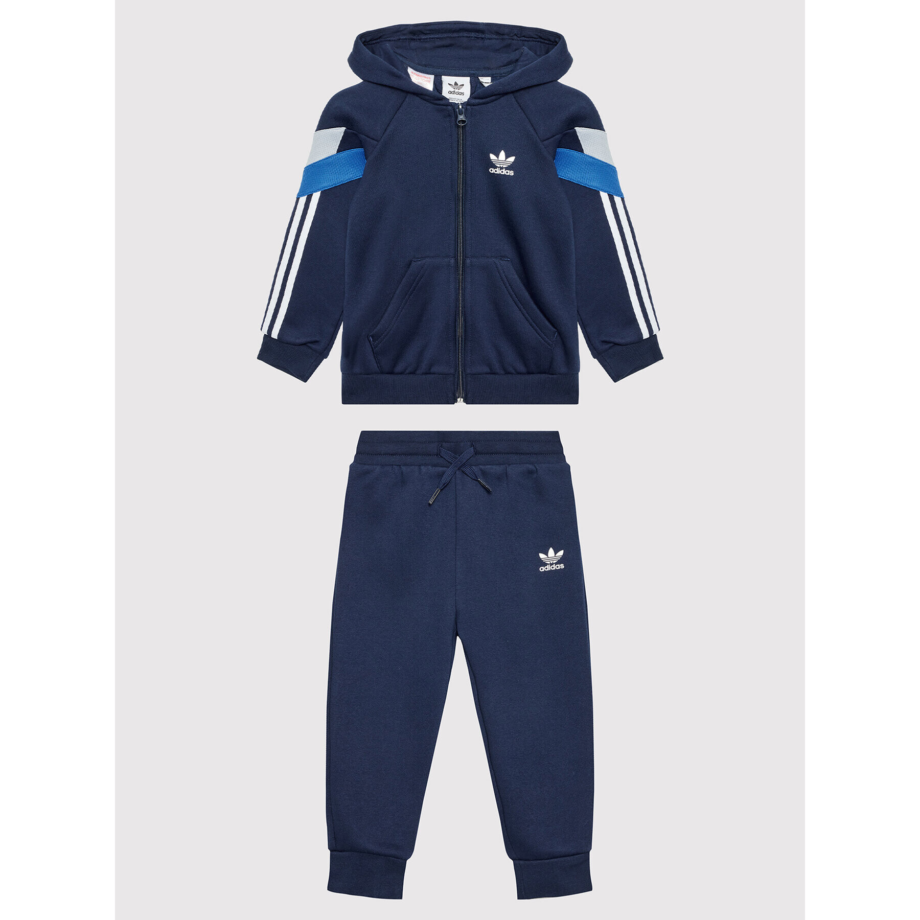 adidas Tepláková súprava Full-Zip HL2209 Tmavomodrá Regular Fit - Pepit.sk