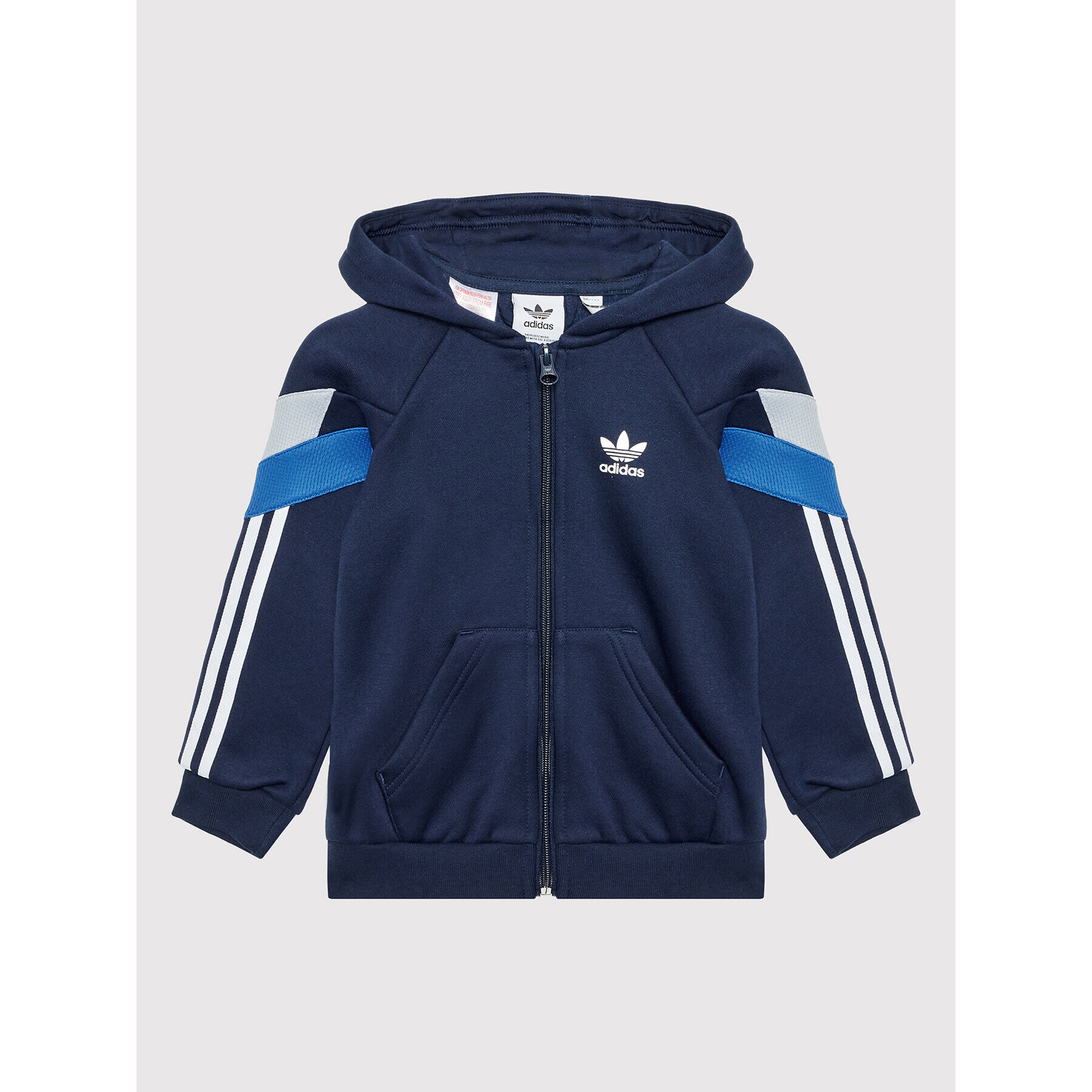 adidas Tepláková súprava Full-Zip HL2209 Tmavomodrá Regular Fit - Pepit.sk