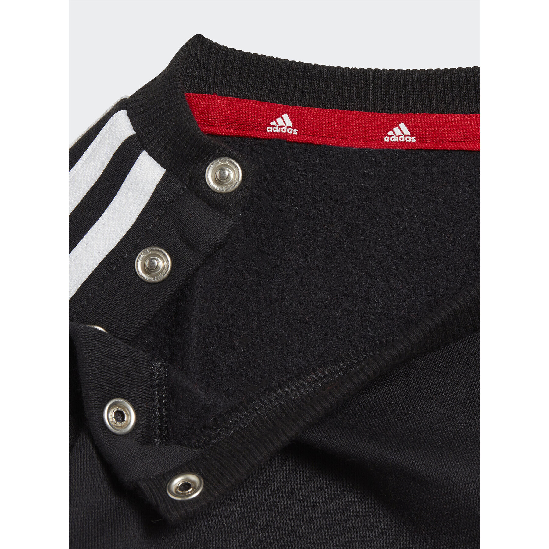 adidas Tepláková súprava Tiberio 3-Stripes Colorblock IA3125 Čierna Slim Fit - Pepit.sk