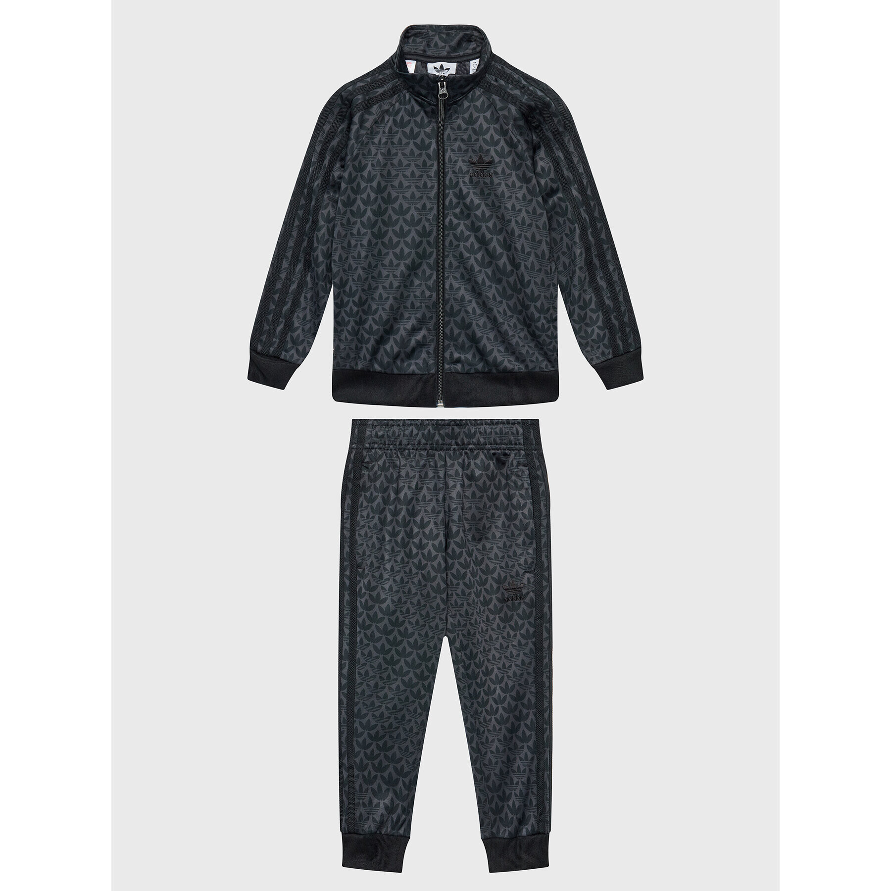 adidas Tepláková súprava Monogram Print Tracksuit H62936 Sivá Regular Fit - Pepit.sk