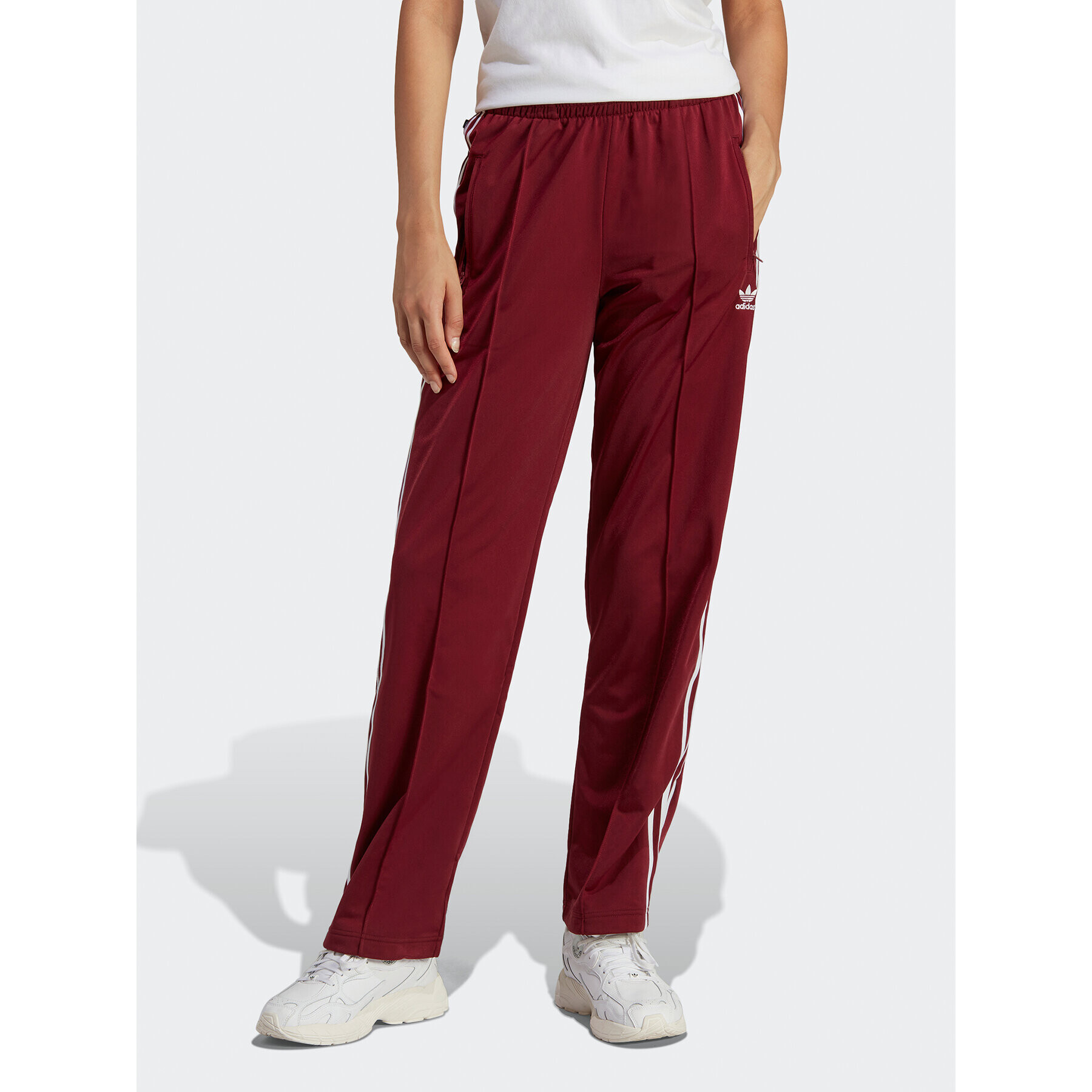 adidas Teplákové nohavice Adicolor Classics Firebird Tracksuit Bottoms IB7327 Červená Regular Fit - Pepit.sk