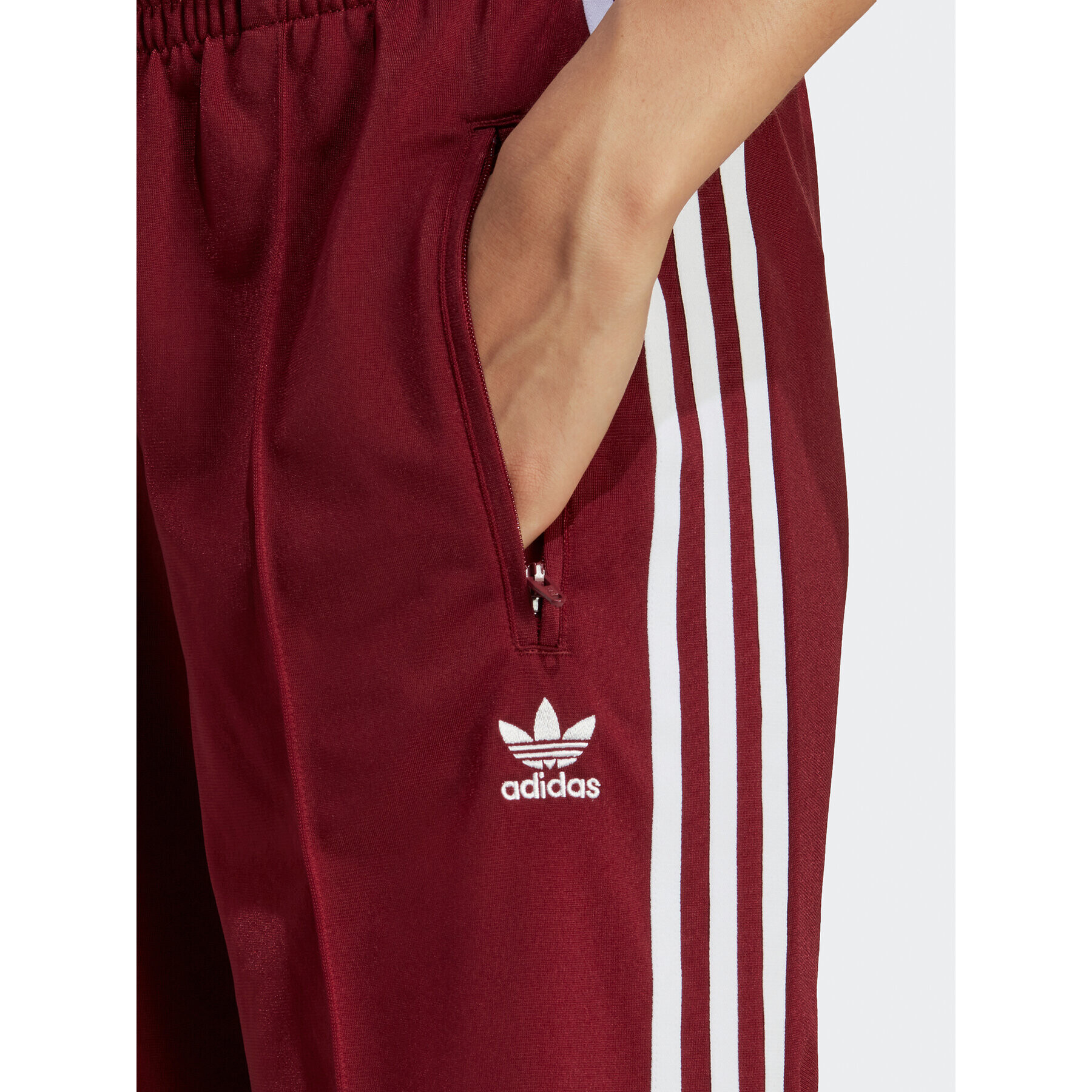 adidas Teplákové nohavice Adicolor Classics Firebird Tracksuit Bottoms IB7327 Červená Regular Fit - Pepit.sk