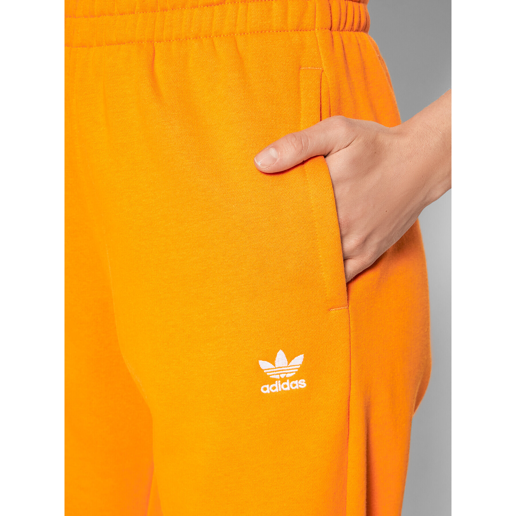 adidas Teplákové nohavice adicolor Essentials Fleece HF7511 Oranžová Regular Fit - Pepit.sk