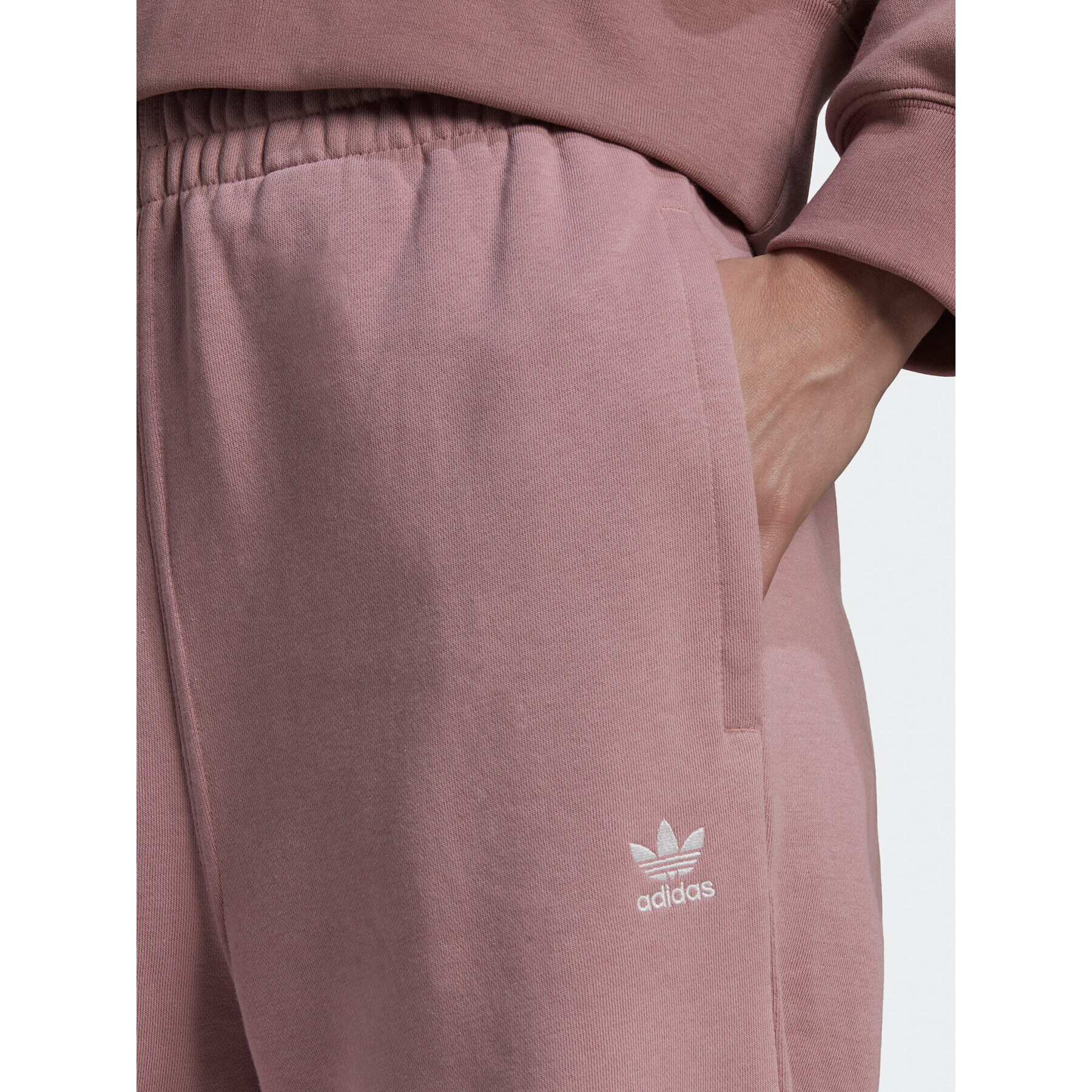 adidas Teplákové nohavice adicolor Essentials Fleece HJ7863 Fialová Regular Fit - Pepit.sk