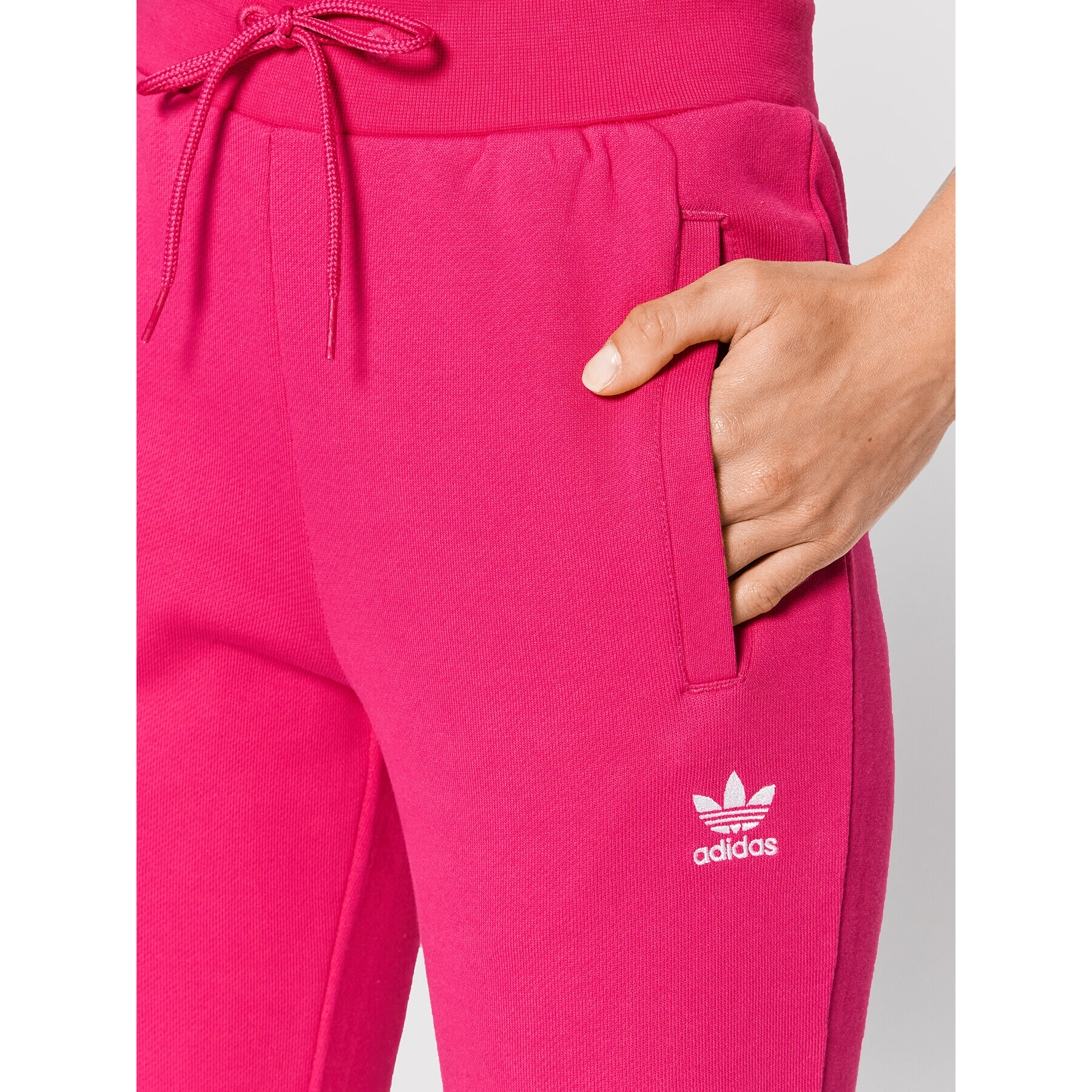 adidas Teplákové nohavice adicolor Essentials HG6163 Ružová Slim Fit - Pepit.sk