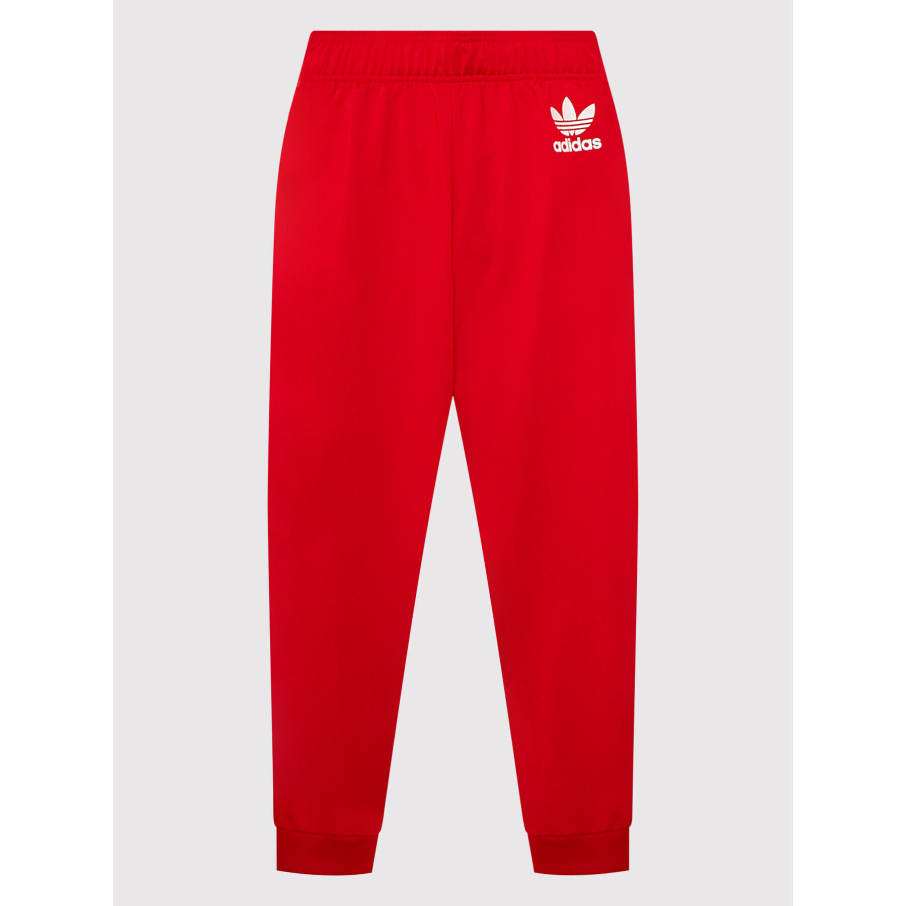 adidas Teplákové nohavice adicolor HB9467 Červená Regular Fit - Pepit.sk