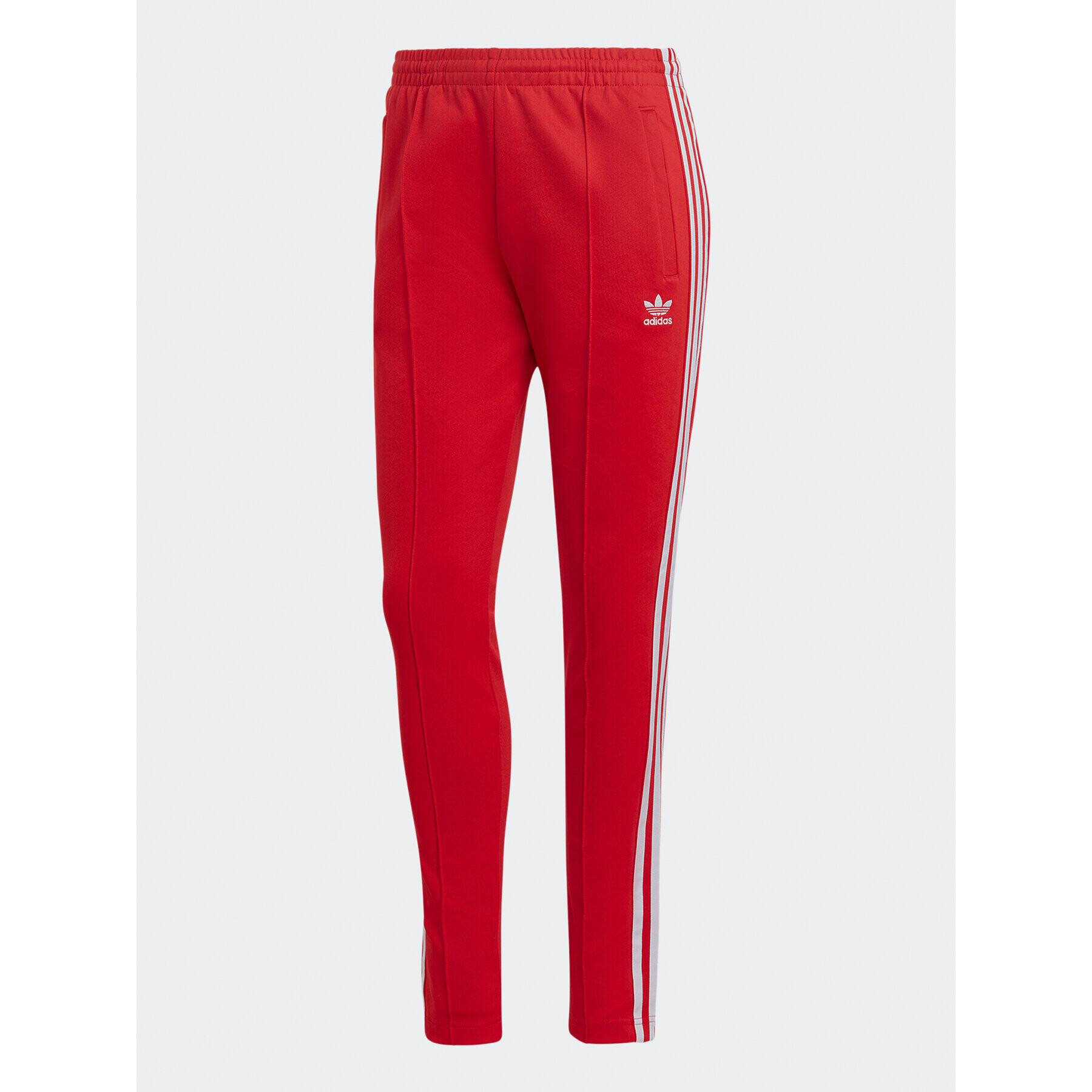 adidas Teplákové nohavice Adicolor SST Tracksuit Bottoms IB5917 Červená Slim Fit - Pepit.sk