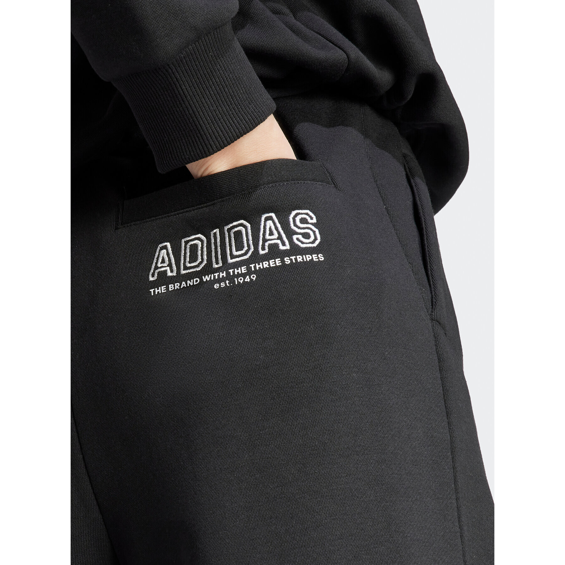 adidas Teplákové nohavice IR8377 Čierna Loose Fit - Pepit.sk