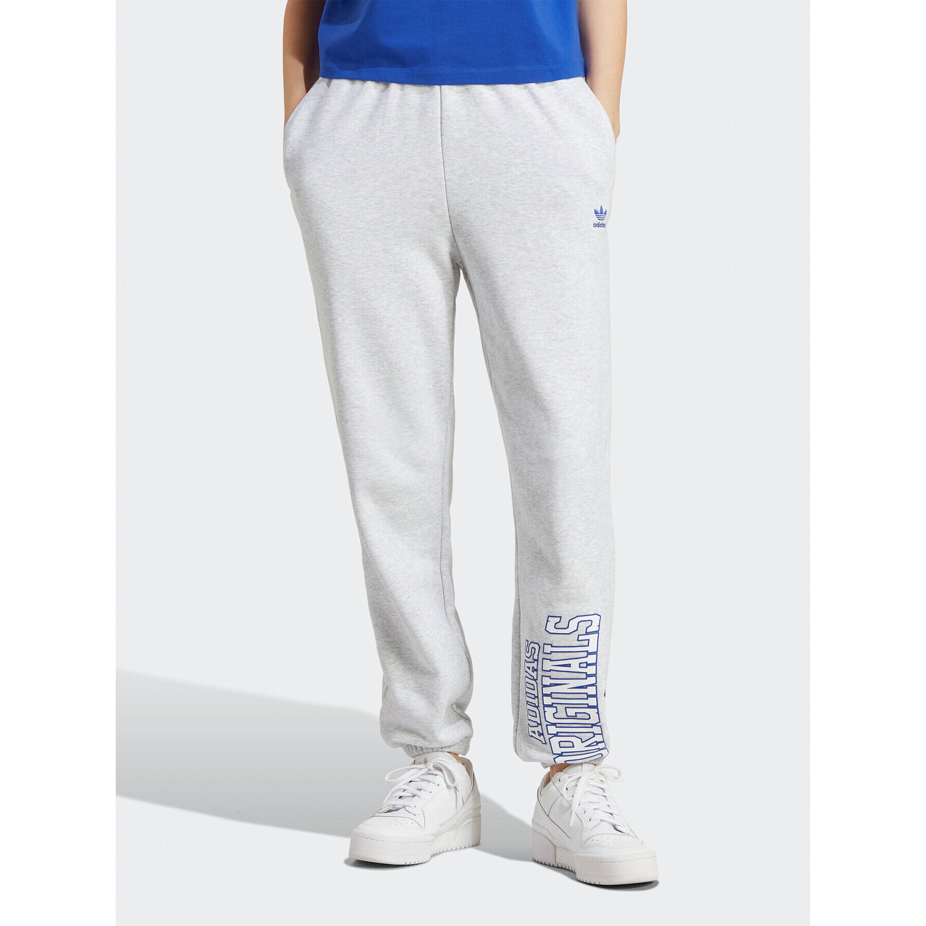 adidas Teplákové nohavice Joggers IC6036 Sivá Slim Fit - Pepit.sk