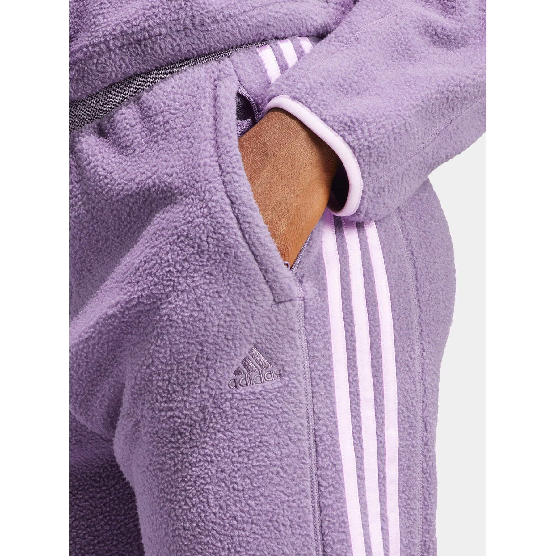 adidas Teplákové nohavice Tiro Fleece IJ8415 Fialová Regular Fit - Pepit.sk