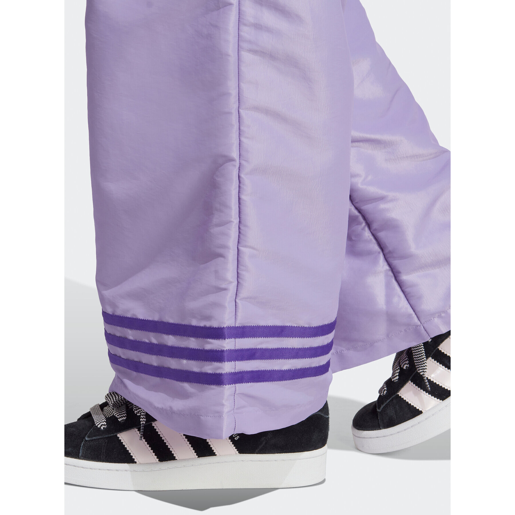 adidas Teplákové nohavice Wide Leg Tracksuit Bottoms IC5443 Fialová - Pepit.sk