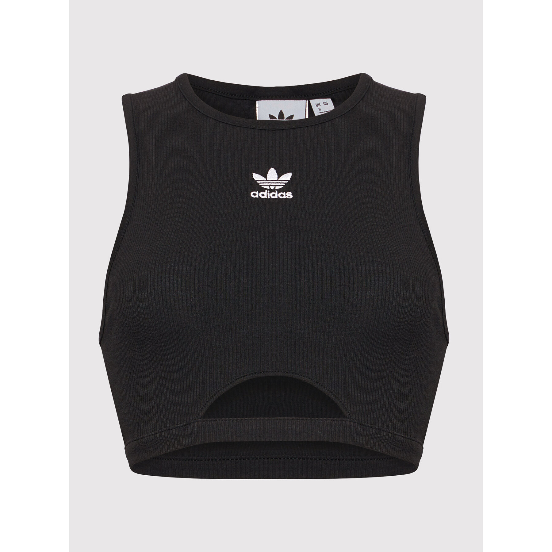 adidas Top adicolor Essentials H06613 Čierna Slim Fit - Pepit.sk