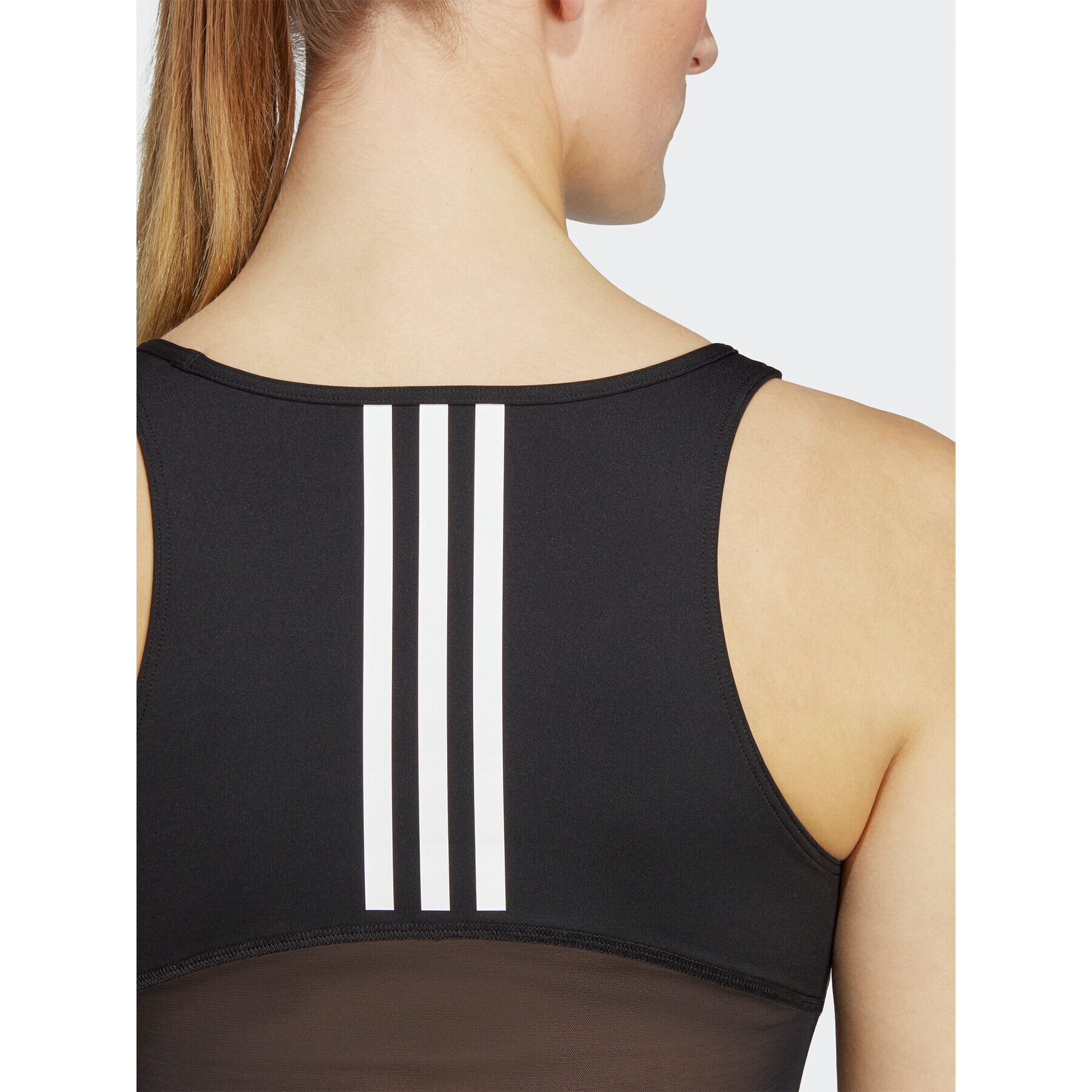 adidas Top AEROREADY Hyperglam Crop Tank Top IB2310 Čierna - Pepit.sk