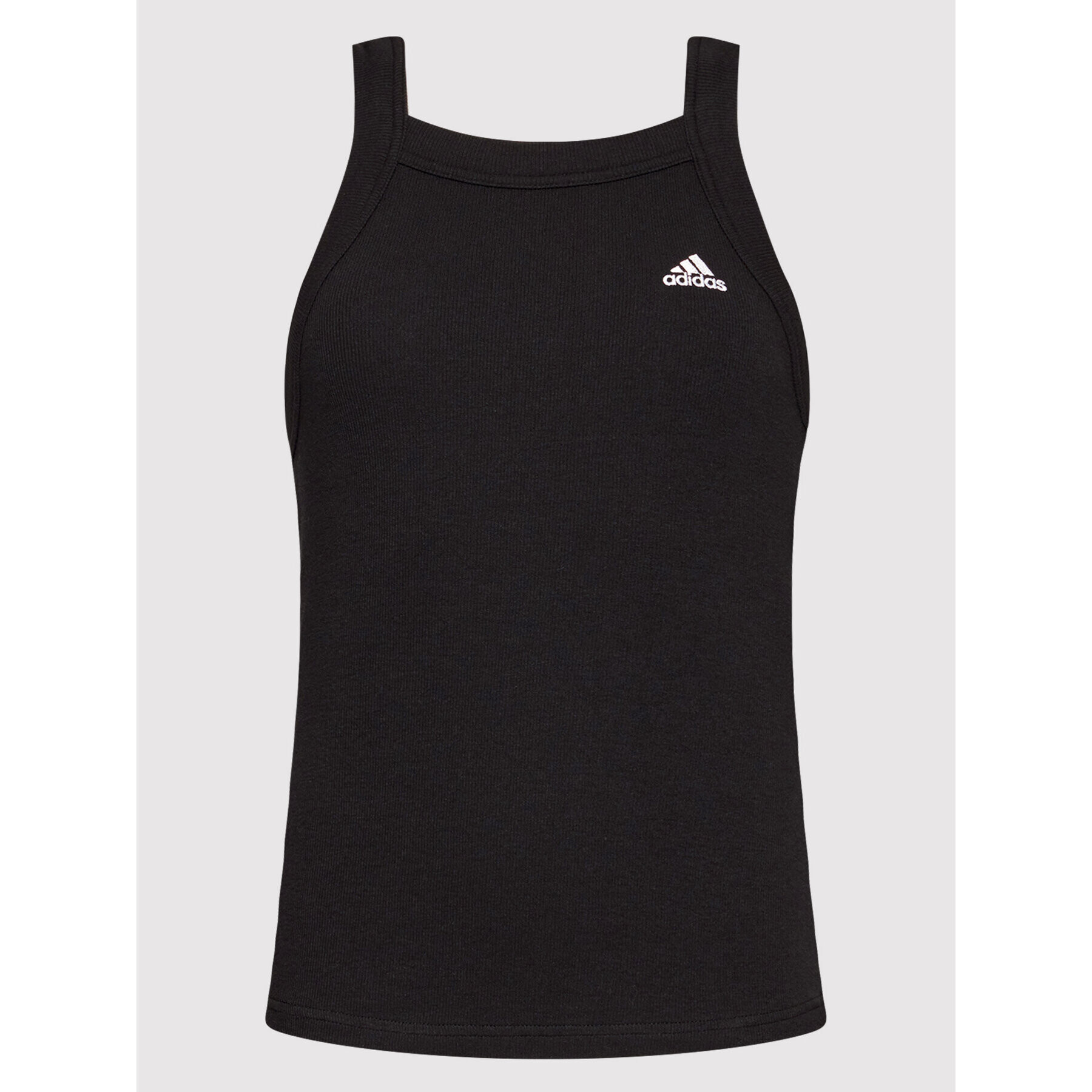 adidas Top Essentials Yoga Rib HD6748 Čierna Slim Fit - Pepit.sk