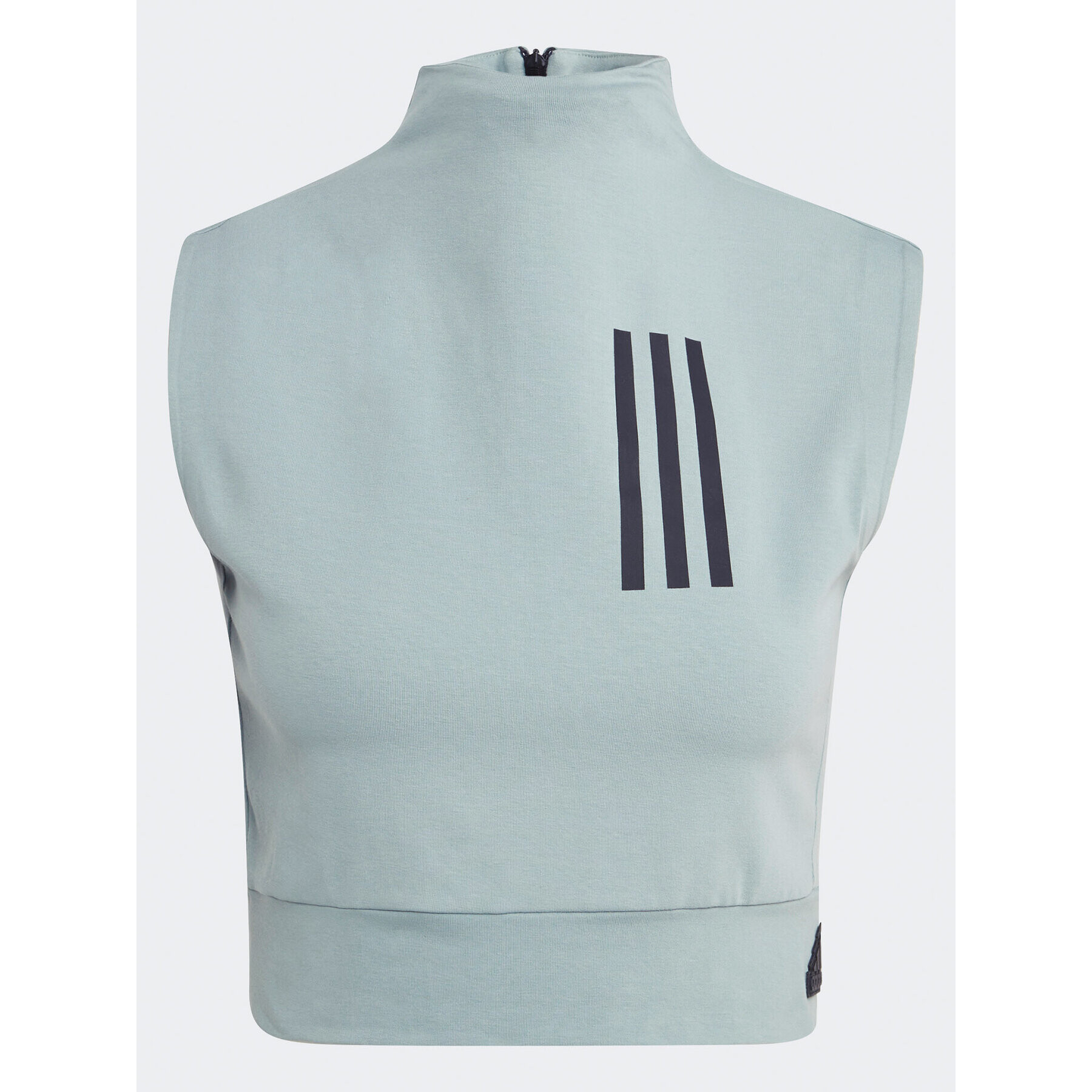 adidas Top Mission Victory Sleeveless Cropped Top IC0315 Zelená Slim Fit - Pepit.sk