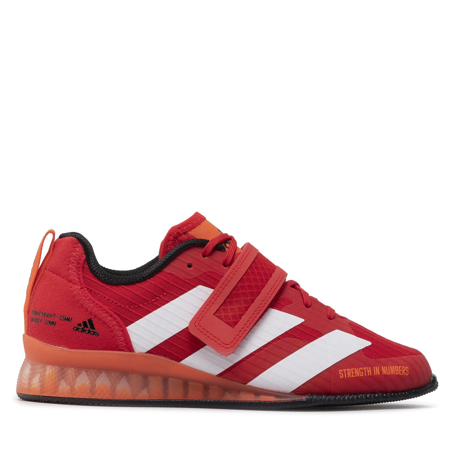 adidas Topánky adipower Weightlifting III GY8924 Červená - Pepit.sk