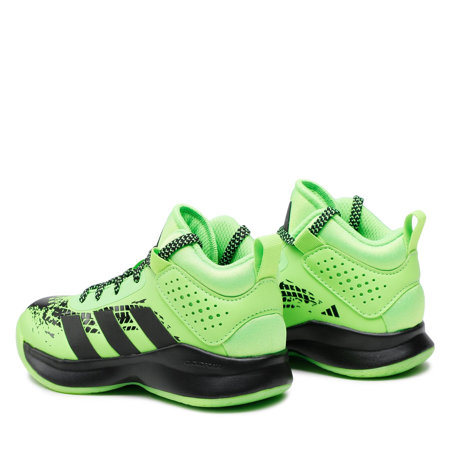 adidas Topánky Cross Em Up 5 K Wide HQ8496 Zelená - Pepit.sk