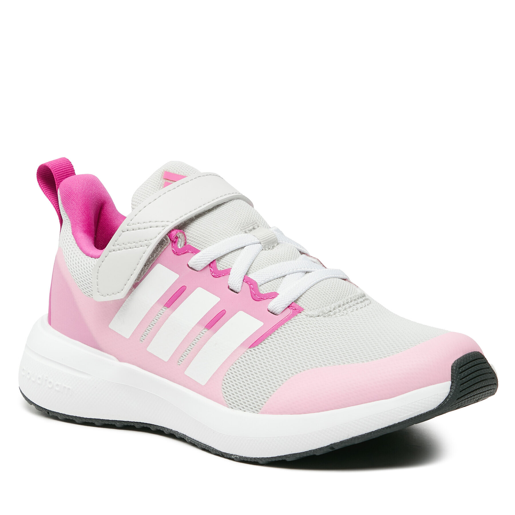 adidas Topánky Fortarun 2.0 Cloudfoam Sport Running Elastic Lace Top Strap Shoes HR0290 Sivá - Pepit.sk