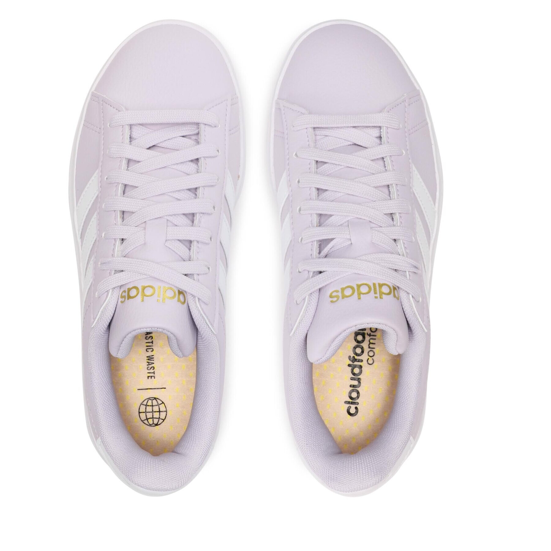 adidas Topánky Grand Court Cloudfoam Lifestyle Court Comfort ID4478 Fialová - Pepit.sk