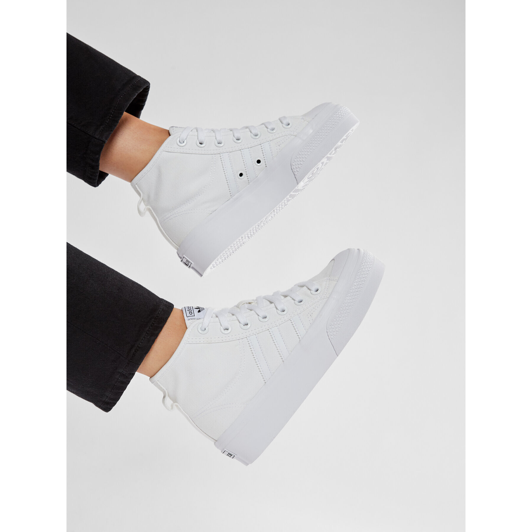 adidas Topánky Nizza Platform Mid W FY2782 Biela - Pepit.sk