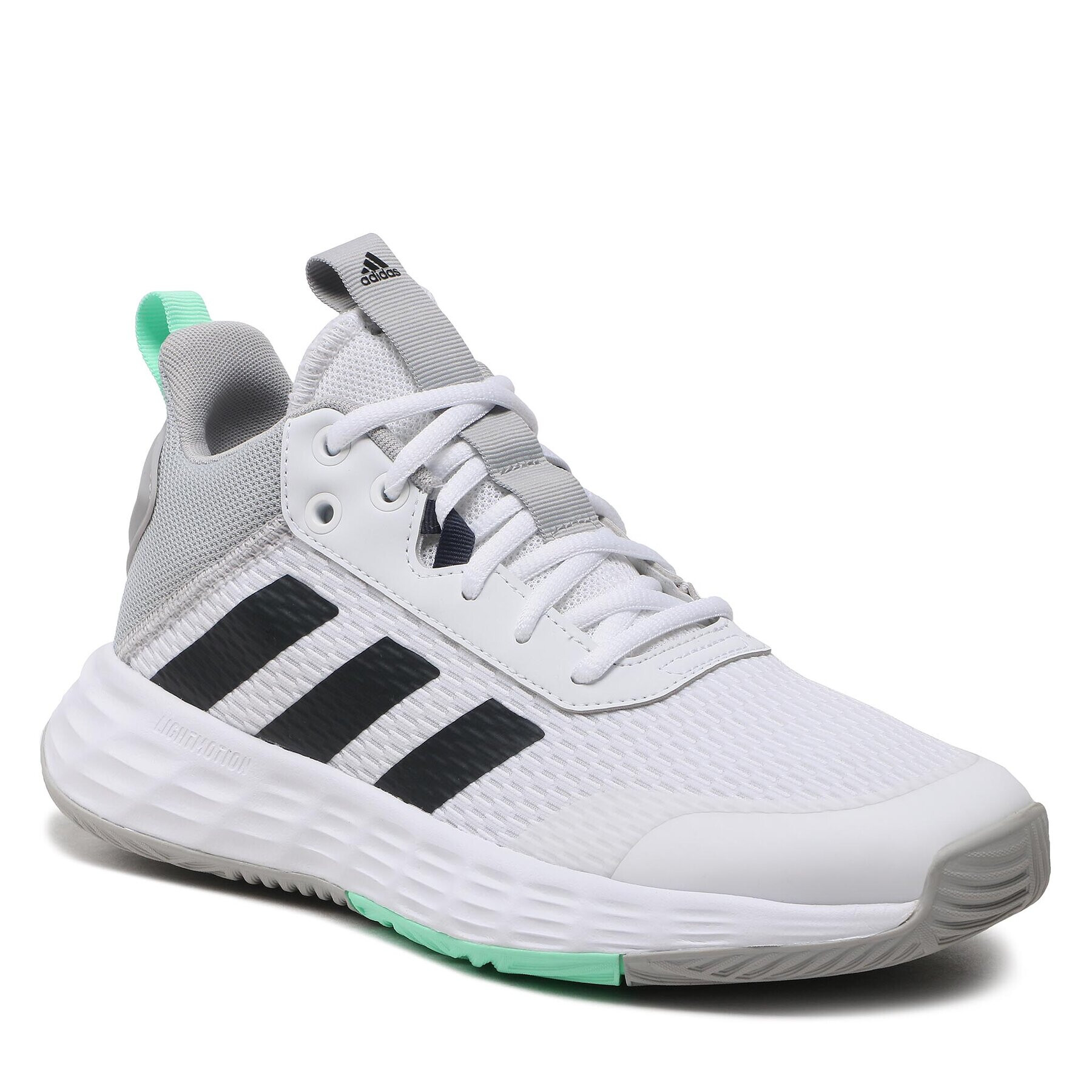 adidas Topánky OwnTheGame 2.0 Lightmotion Sport Basketball Mid Shoes HP7888 Biela - Pepit.sk