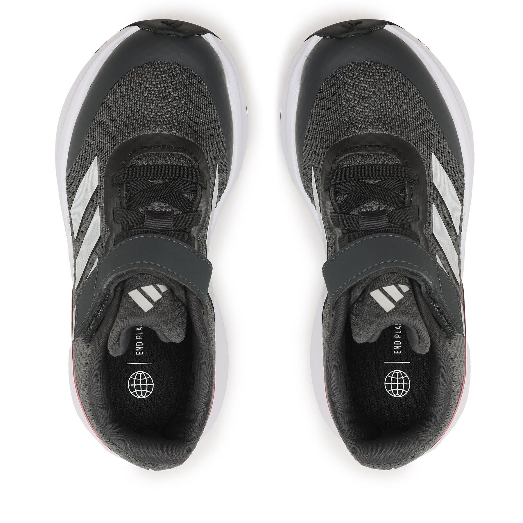 adidas Topánky Runfalcon 3.0 Sport Running Elastic Lace Top Strap Shoes HP5873 Sivá - Pepit.sk