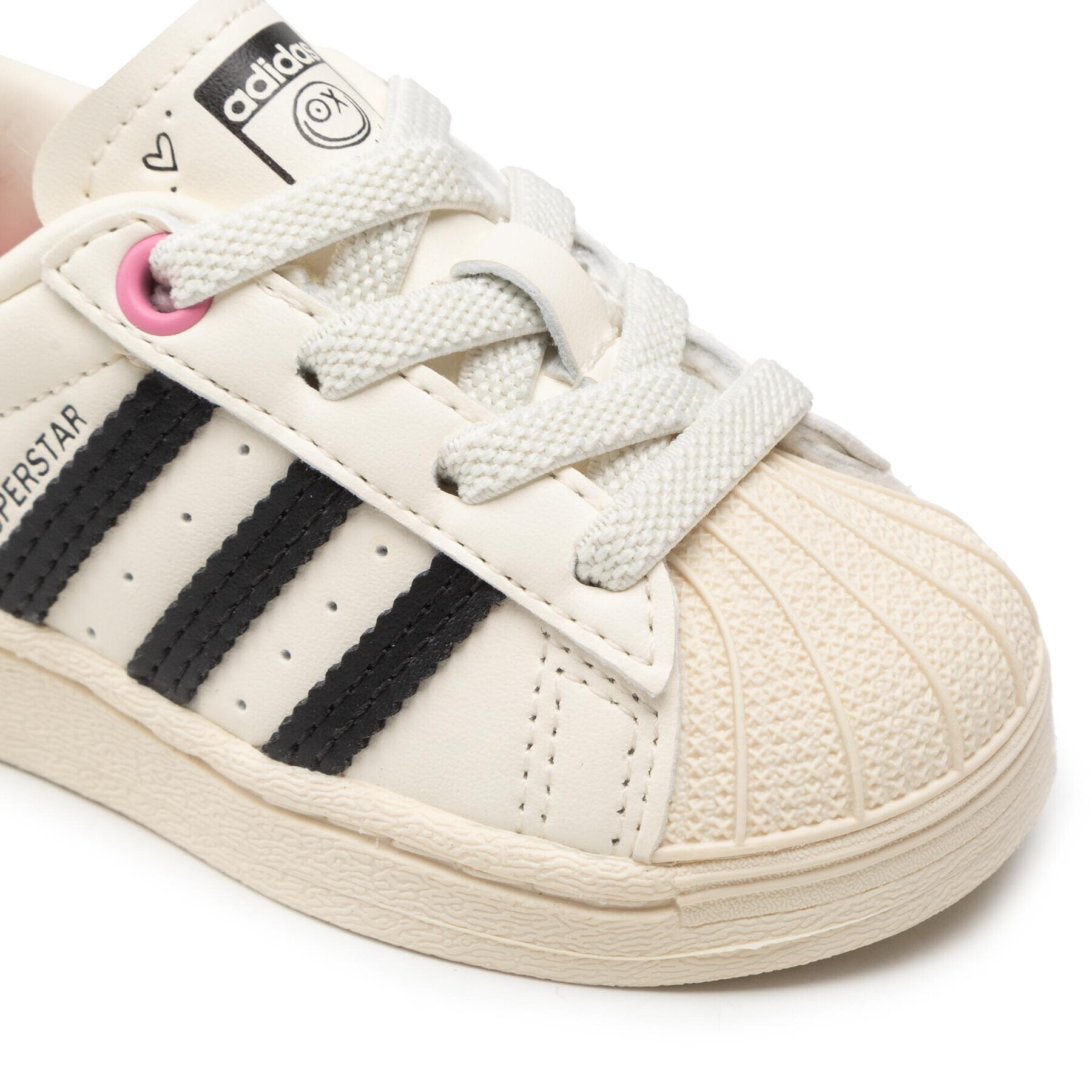 adidas Topánky Superstar El I GZ1755 Biela - Pepit.sk