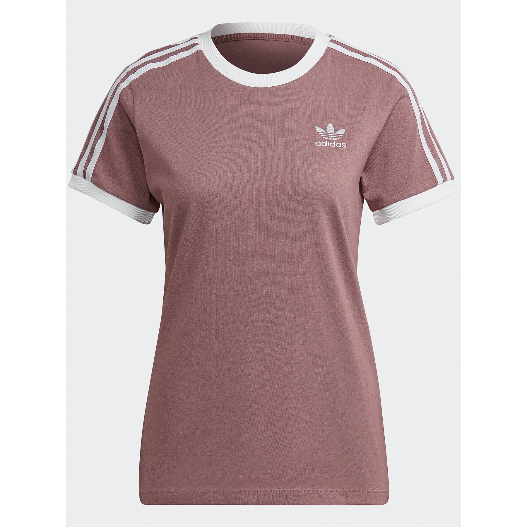 adidas Tričko adicolor 3-Stripes HL6689 Ružová Regular Fit - Pepit.sk