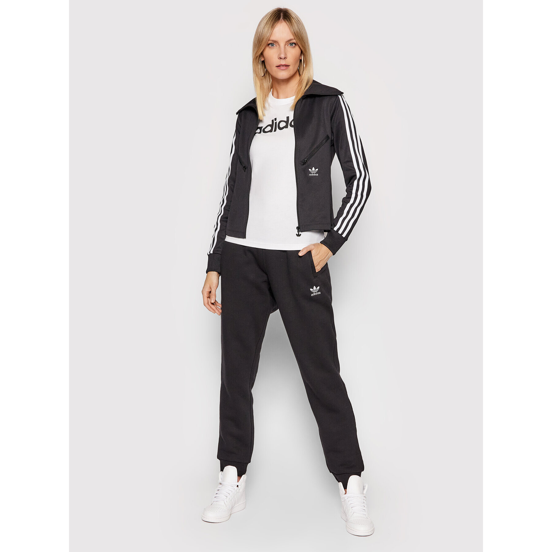 adidas Tričko Essentials GL0768 Biela Slim Fit - Pepit.sk