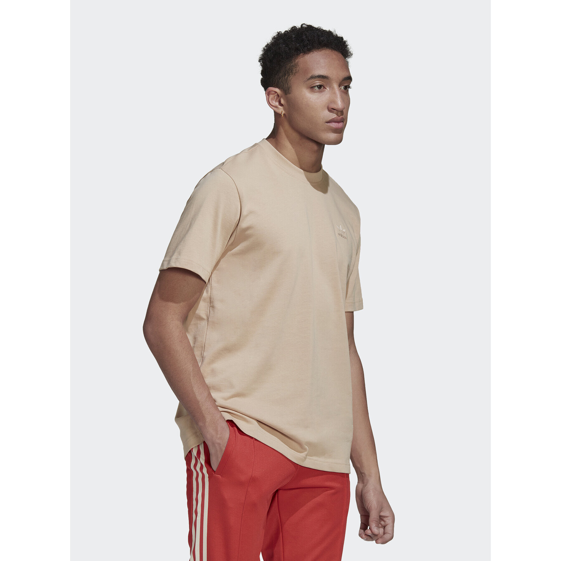 adidas Tričko Graphic Ozworld HL9233 Hnedá Loose Fit - Pepit.sk