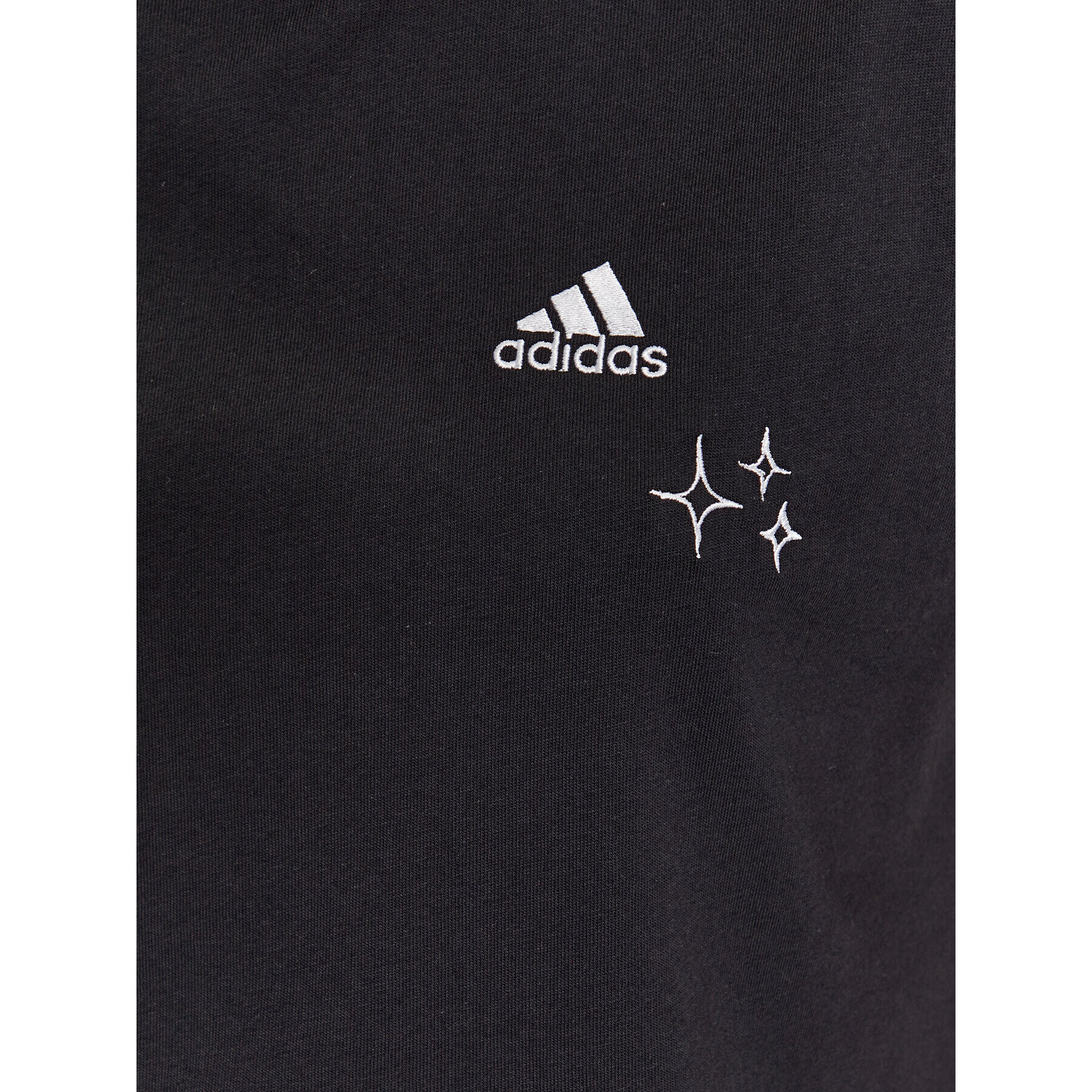 adidas Tričko IJ8743 Čierna Loose Fit - Pepit.sk