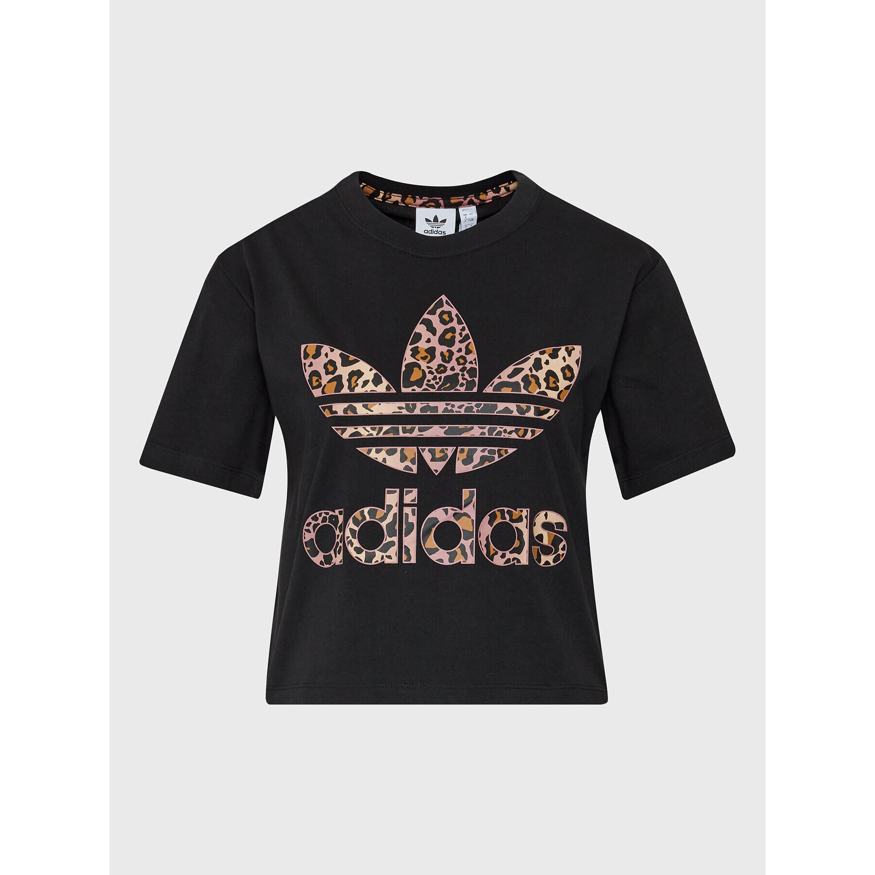 adidas Tričko Logo HK5187 Čierna Regular Fit - Pepit.sk