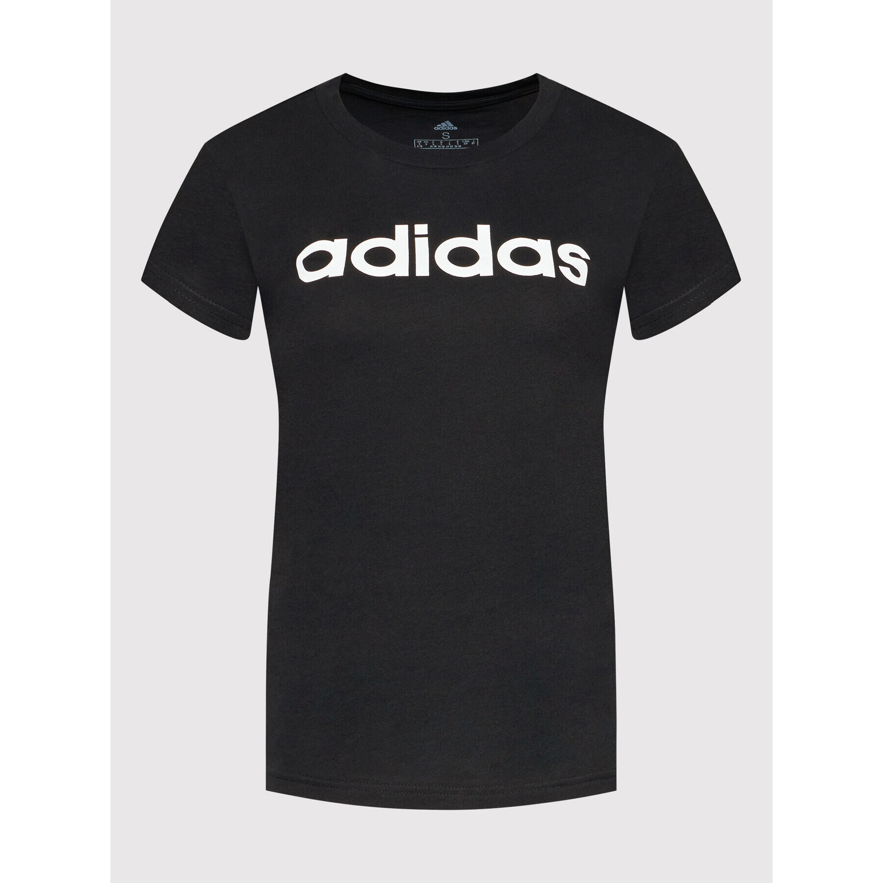 adidas Tričko Loungewear Essentials Logo GL0769 Čierna Slim Fit - Pepit.sk