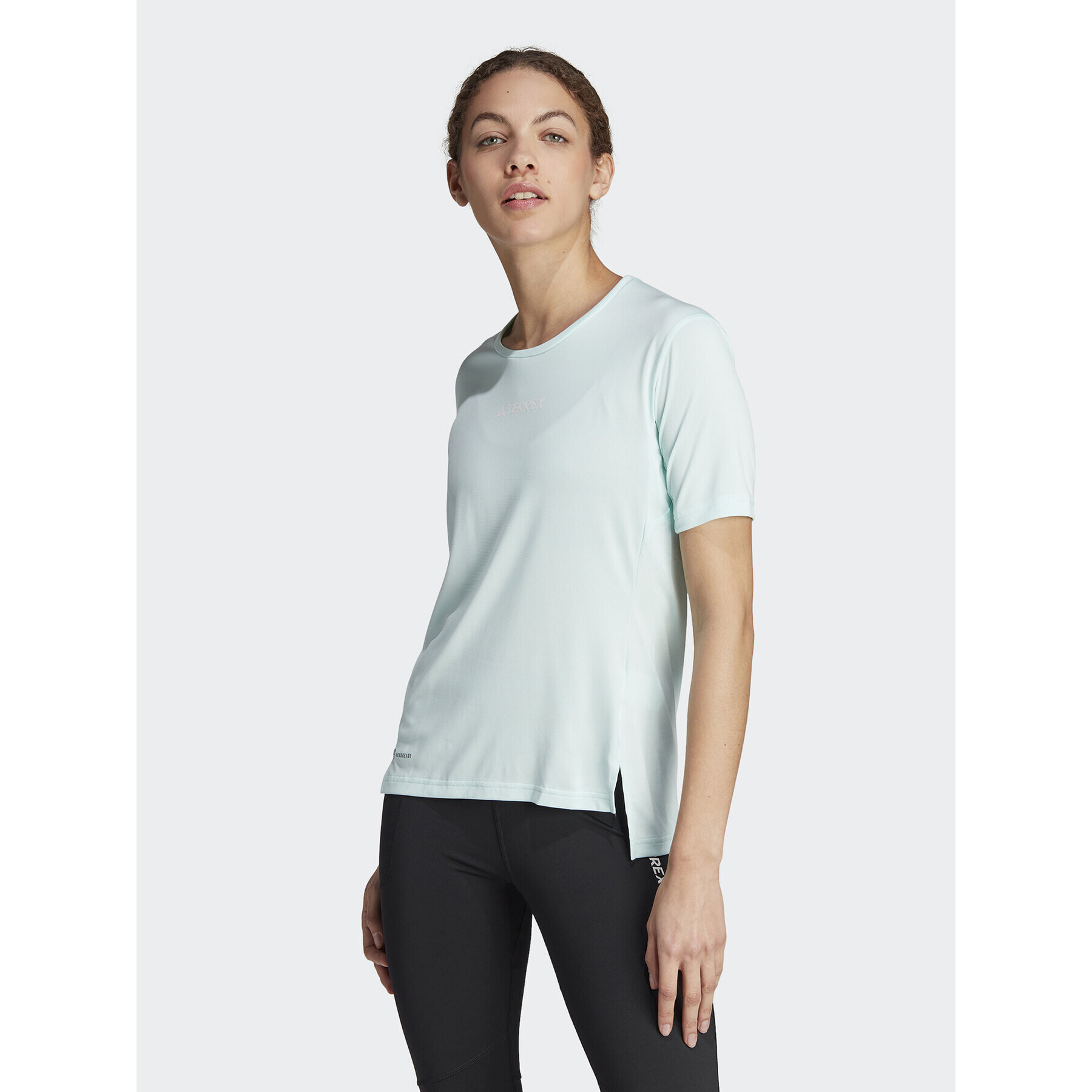 adidas Tričko Terrex Multi T-Shirt HZ6258 Tyrkysová Regular Fit - Pepit.sk