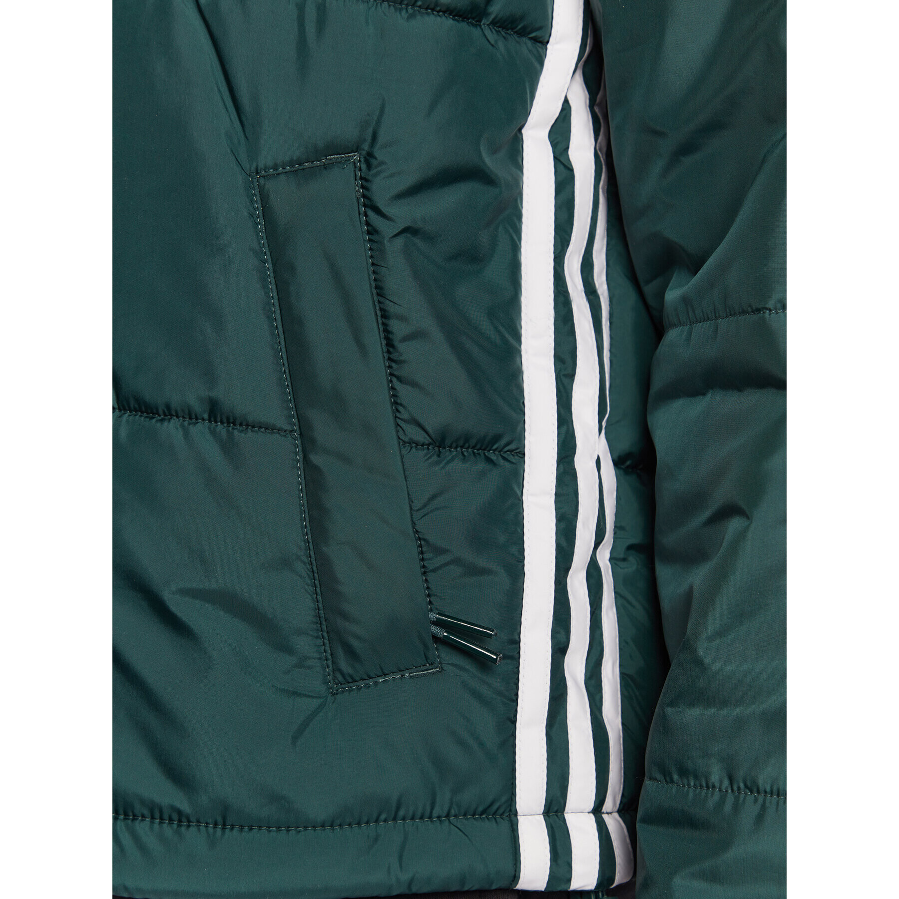 adidas Vatovaná bunda HK5254 Zelená Loose Fit - Pepit.sk