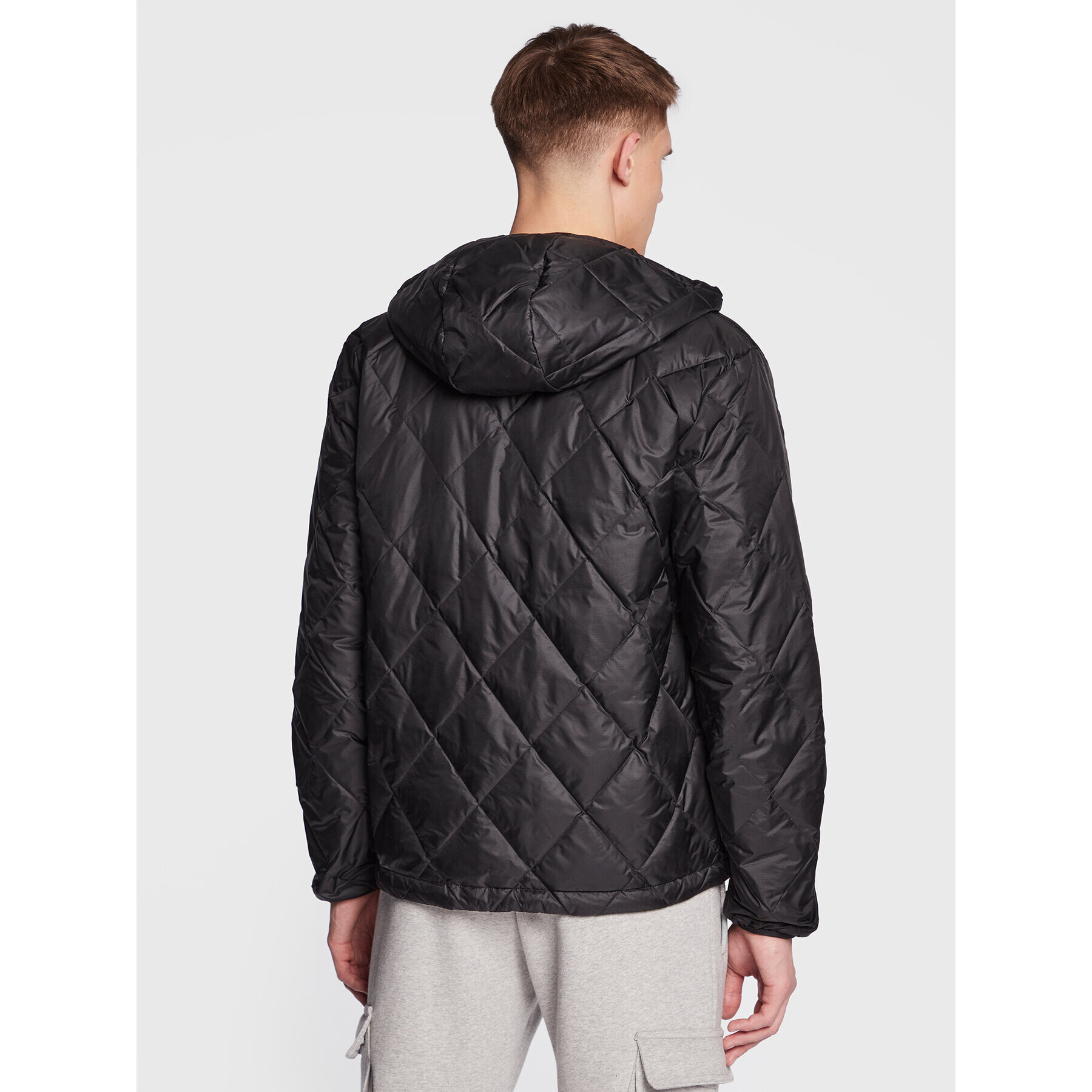 adidas Vatovaná bunda Down Quilted Puffer HL9205 Čierna Regular Fit - Pepit.sk