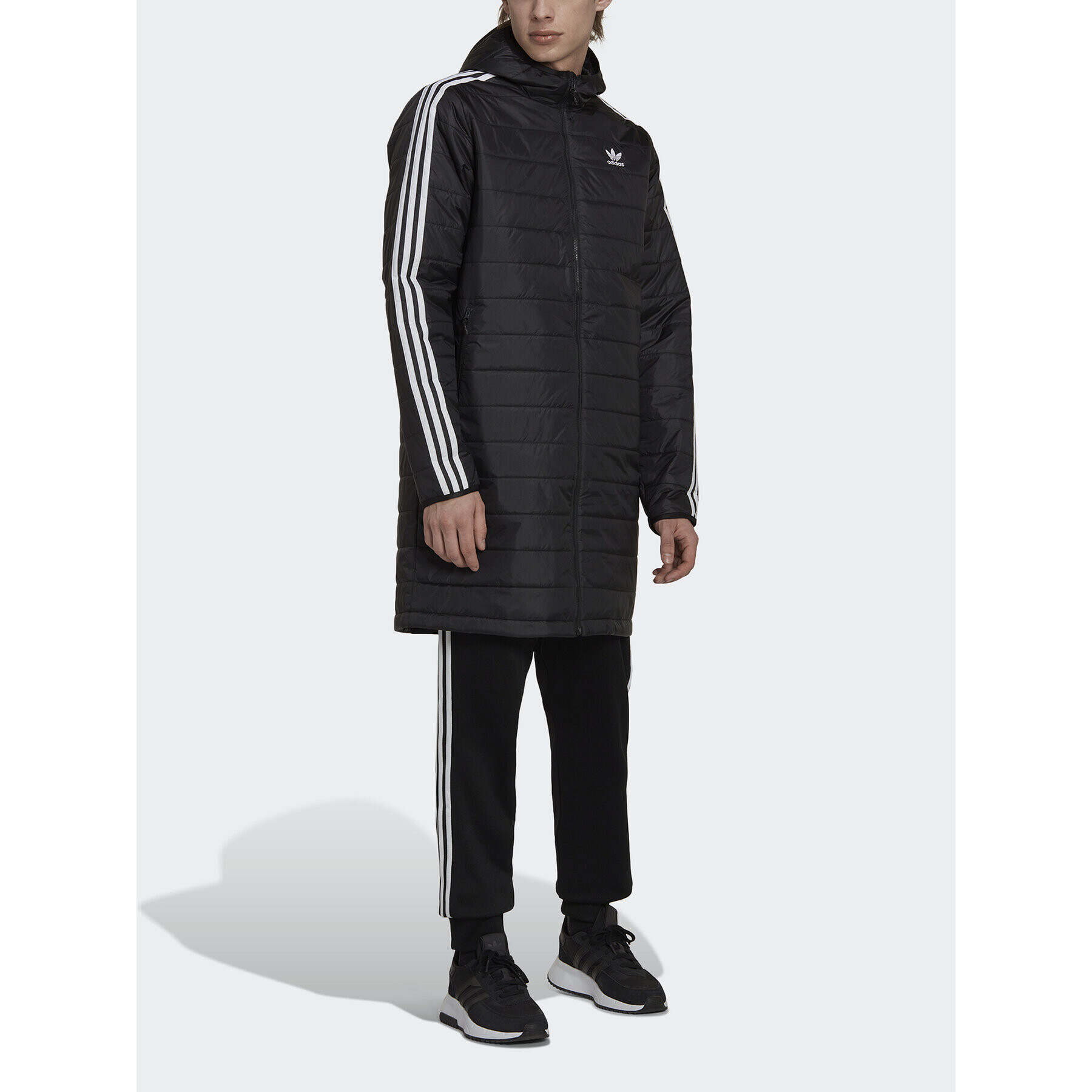 adidas Vatovaná bunda HM2461 Čierna Regular Fit - Pepit.sk