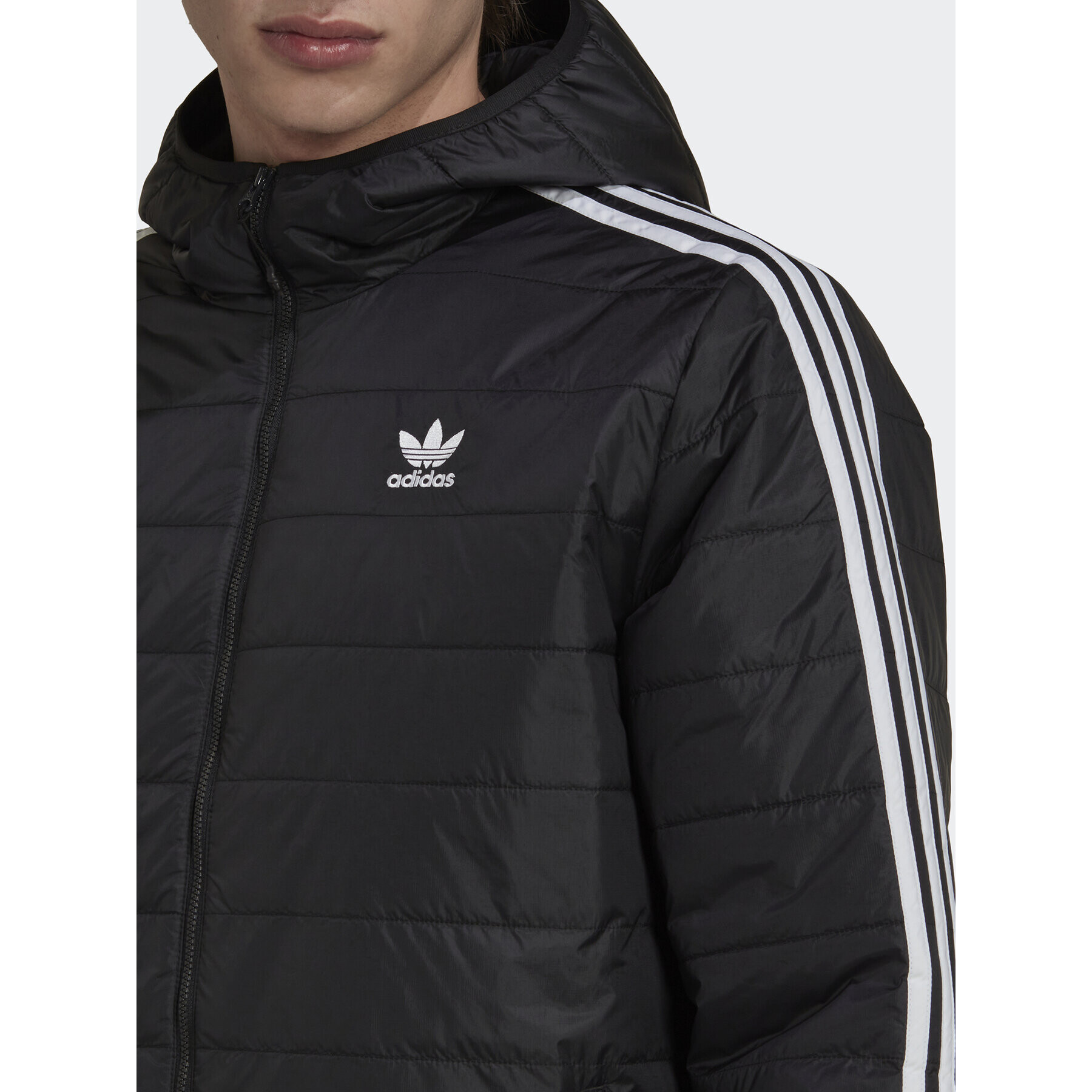 adidas Vatovaná bunda HM2461 Čierna Regular Fit - Pepit.sk