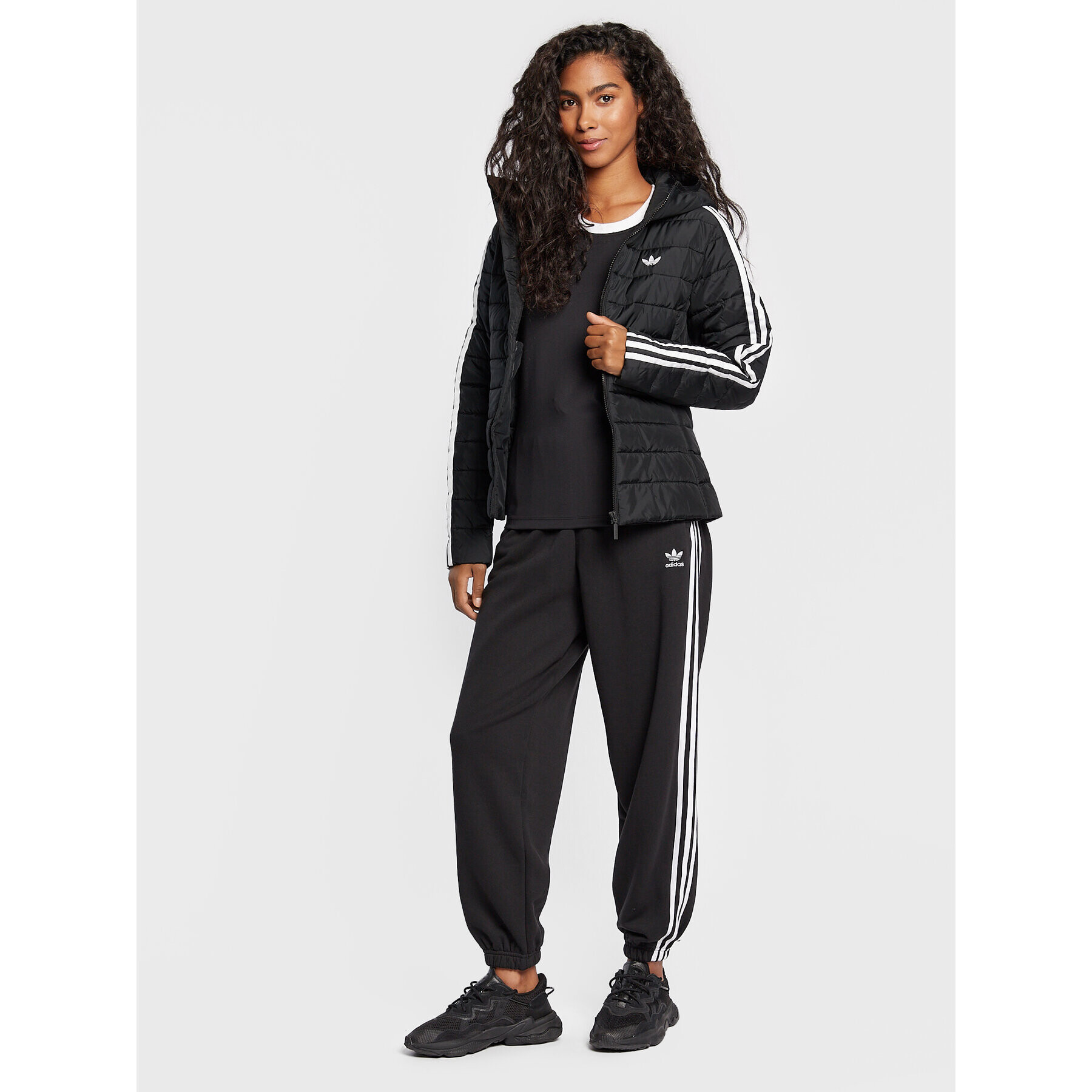 adidas Vatovaná bunda Premium HM2612 Čierna Slim Fit - Pepit.sk