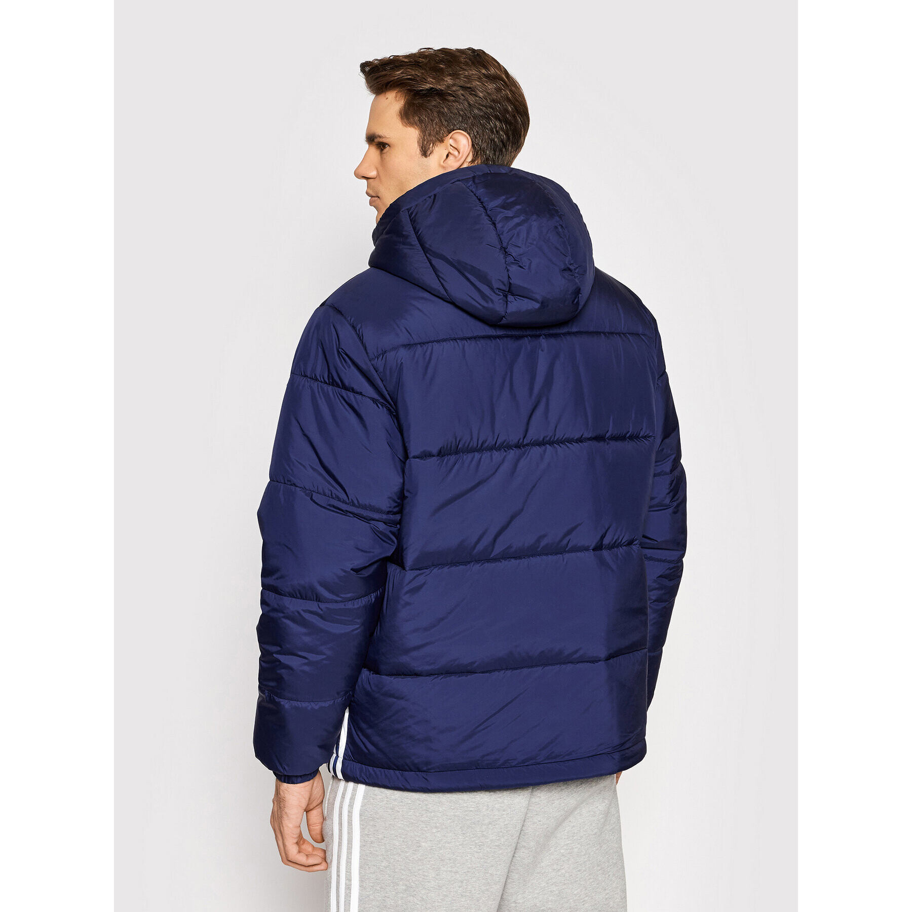 adidas Vatovaná bunda Puffer H13554 Tmavomodrá Regular Fit - Pepit.sk