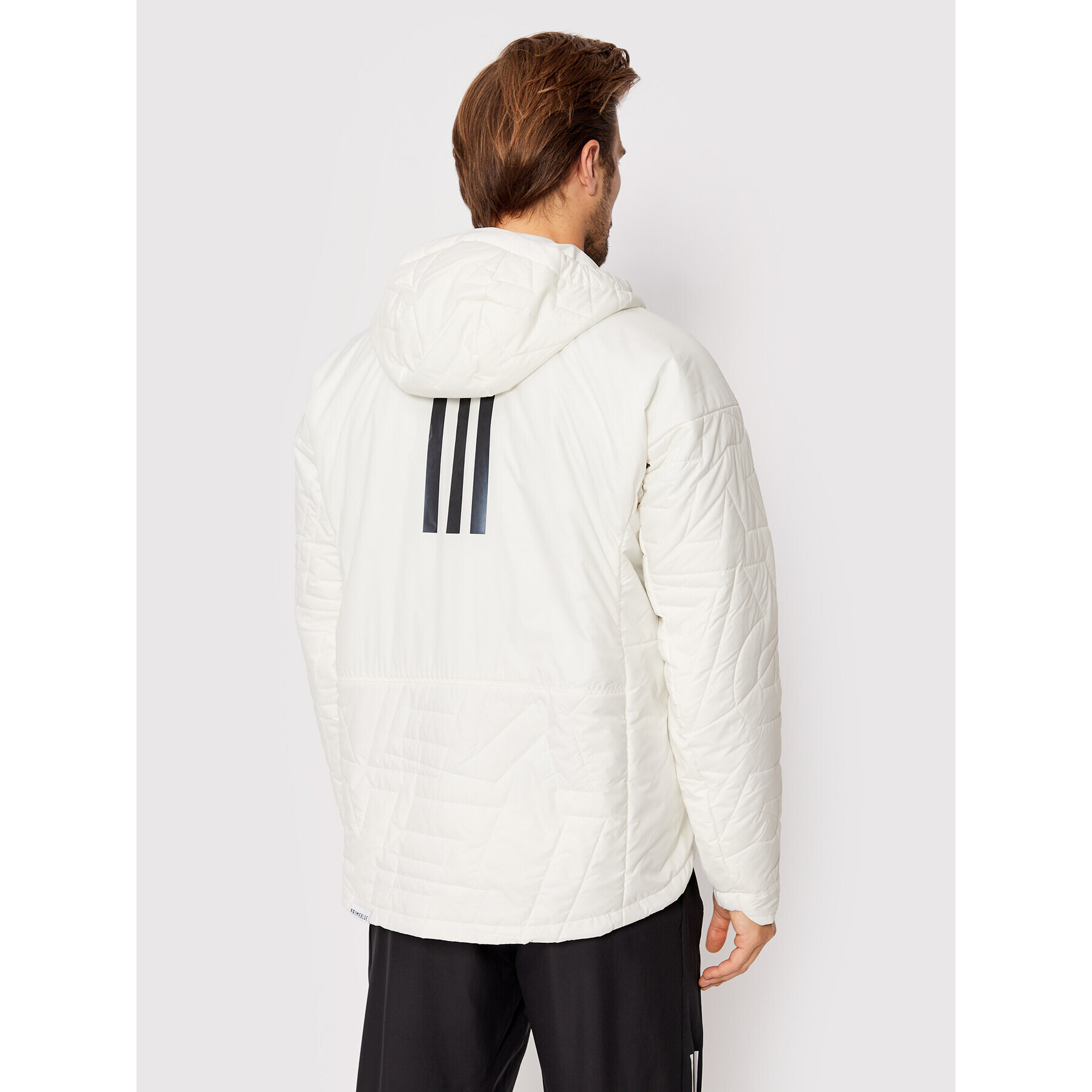 adidas Vatovaná bunda Terrex Myshelter Primaloft GQ3697 Écru Regular Fit - Pepit.sk