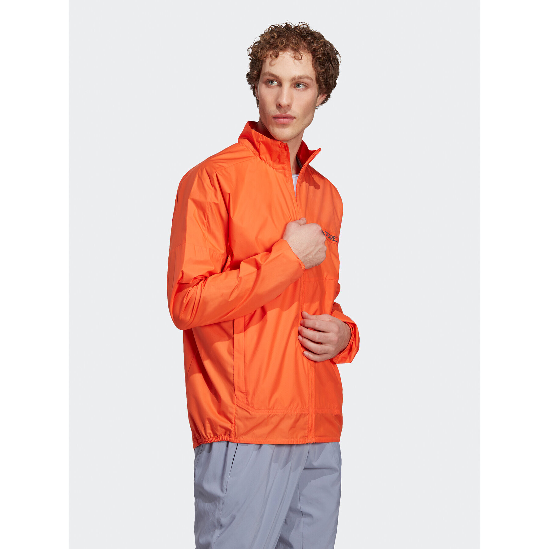 adidas Vetrovka Terrex Multi Windbreaker HM4027 Oranžová Regular Fit - Pepit.sk