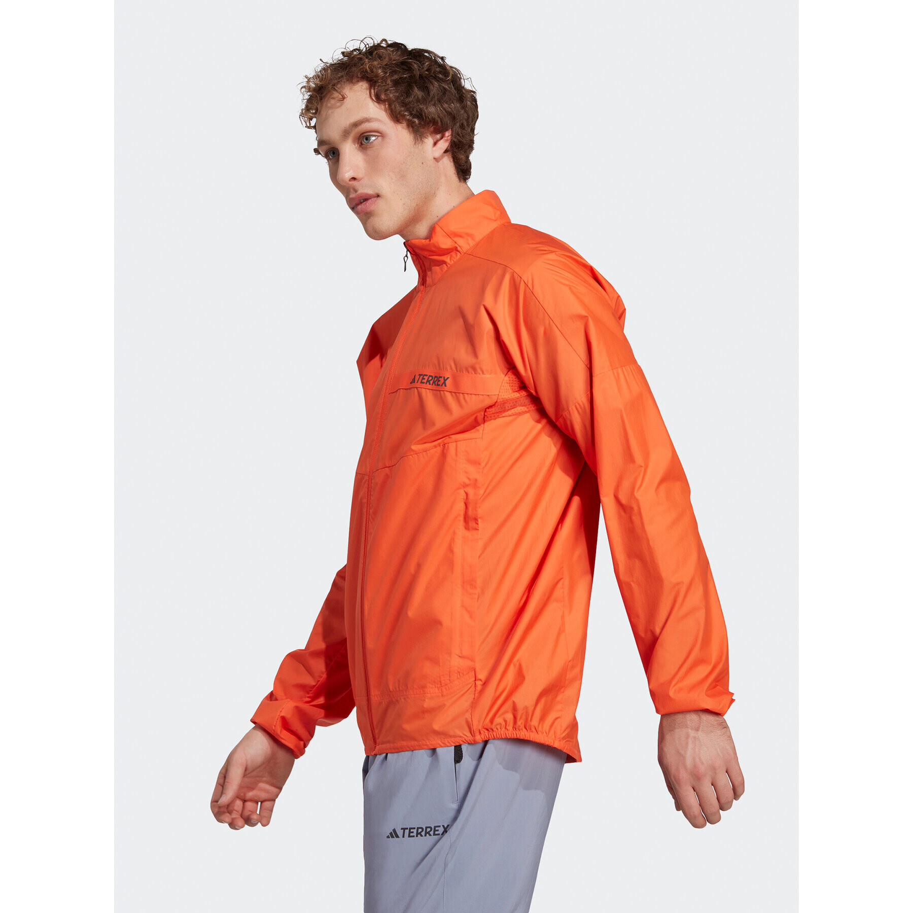 adidas Vetrovka Terrex Multi Windbreaker HM4027 Oranžová Regular Fit - Pepit.sk