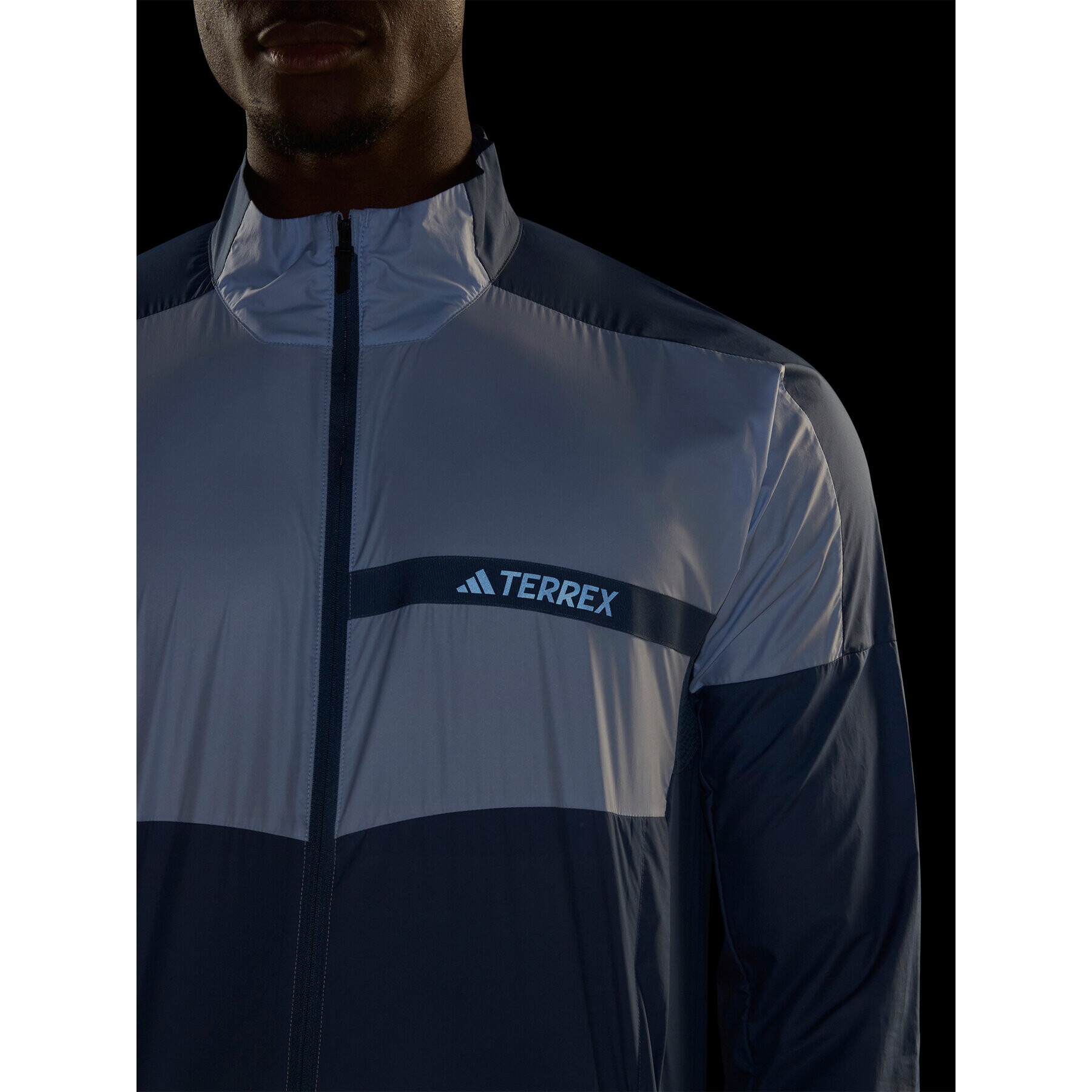 adidas Vetrovka Terrex Multi Windbreaker HM4028 Modrá Regular Fit - Pepit.sk