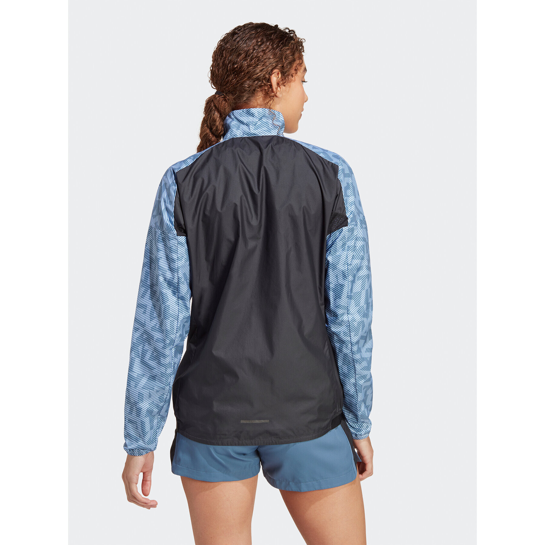 adidas Vetrovka Terrex Trail Running Windbreaker HZ1320 Modrá Regular Fit - Pepit.sk