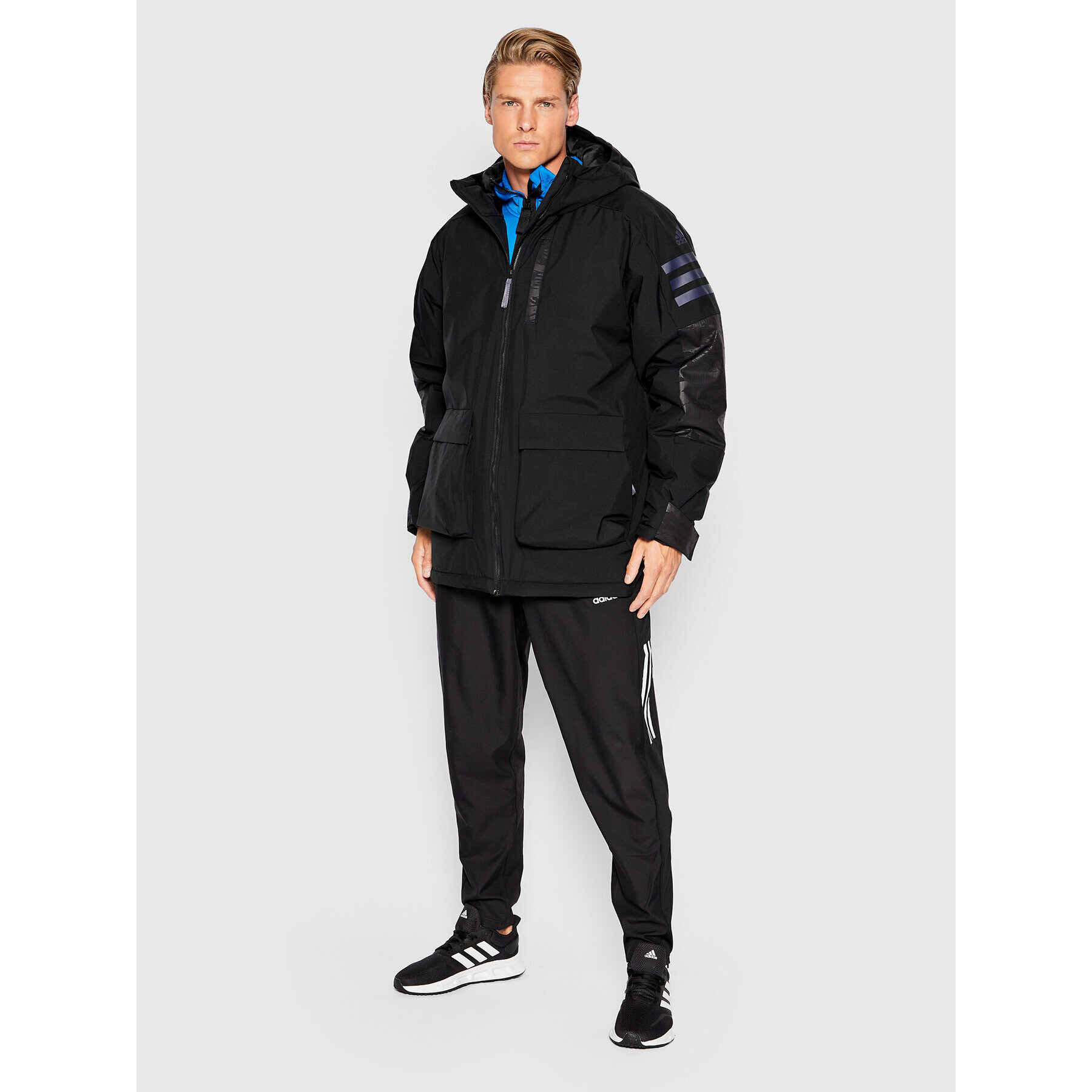 adidas Zimné bundy Utilitas Insulated H65743 Čierna Regular Fit - Pepit.sk