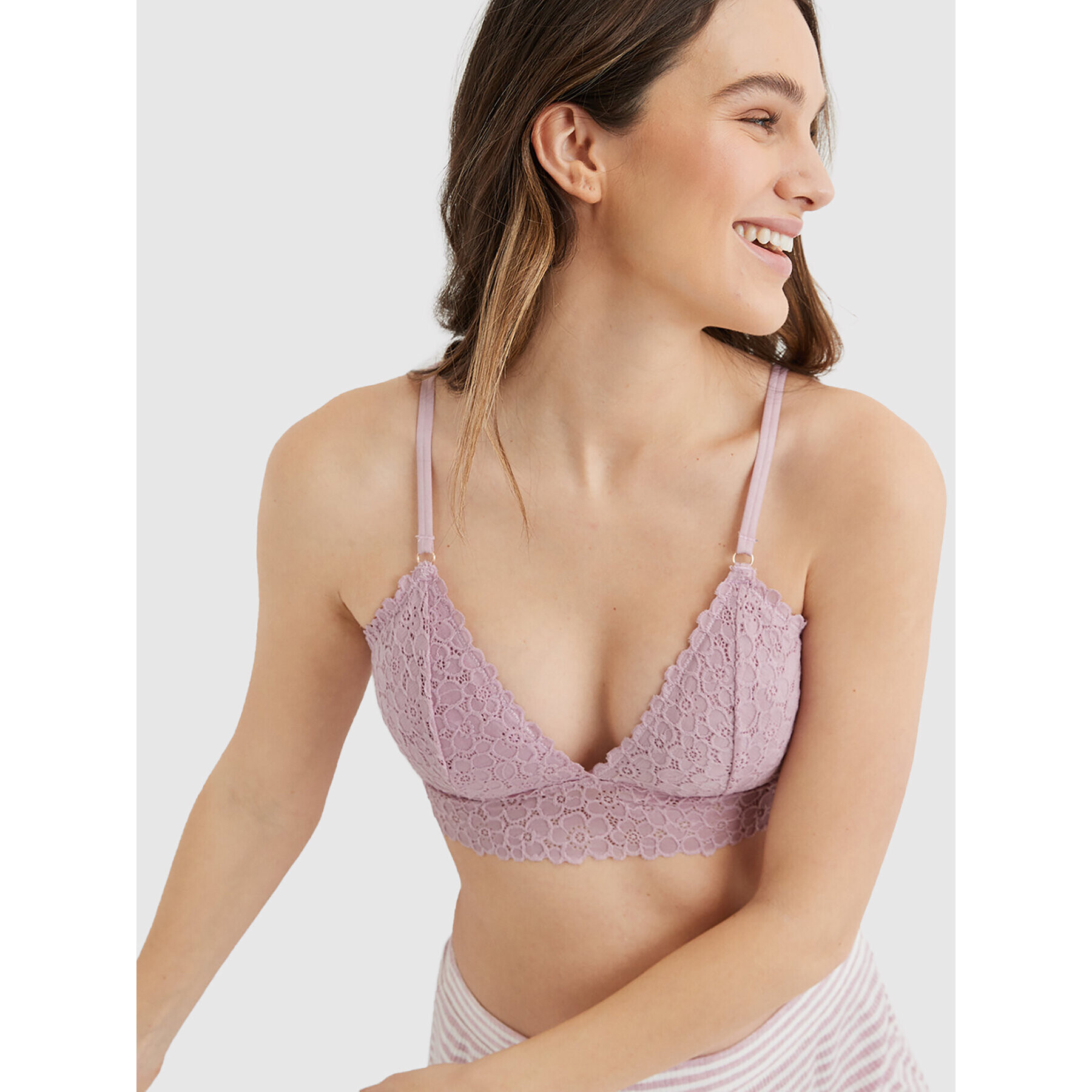 aerie Podprsenka Bralette 069-1697-3016 Ružová - Pepit.sk