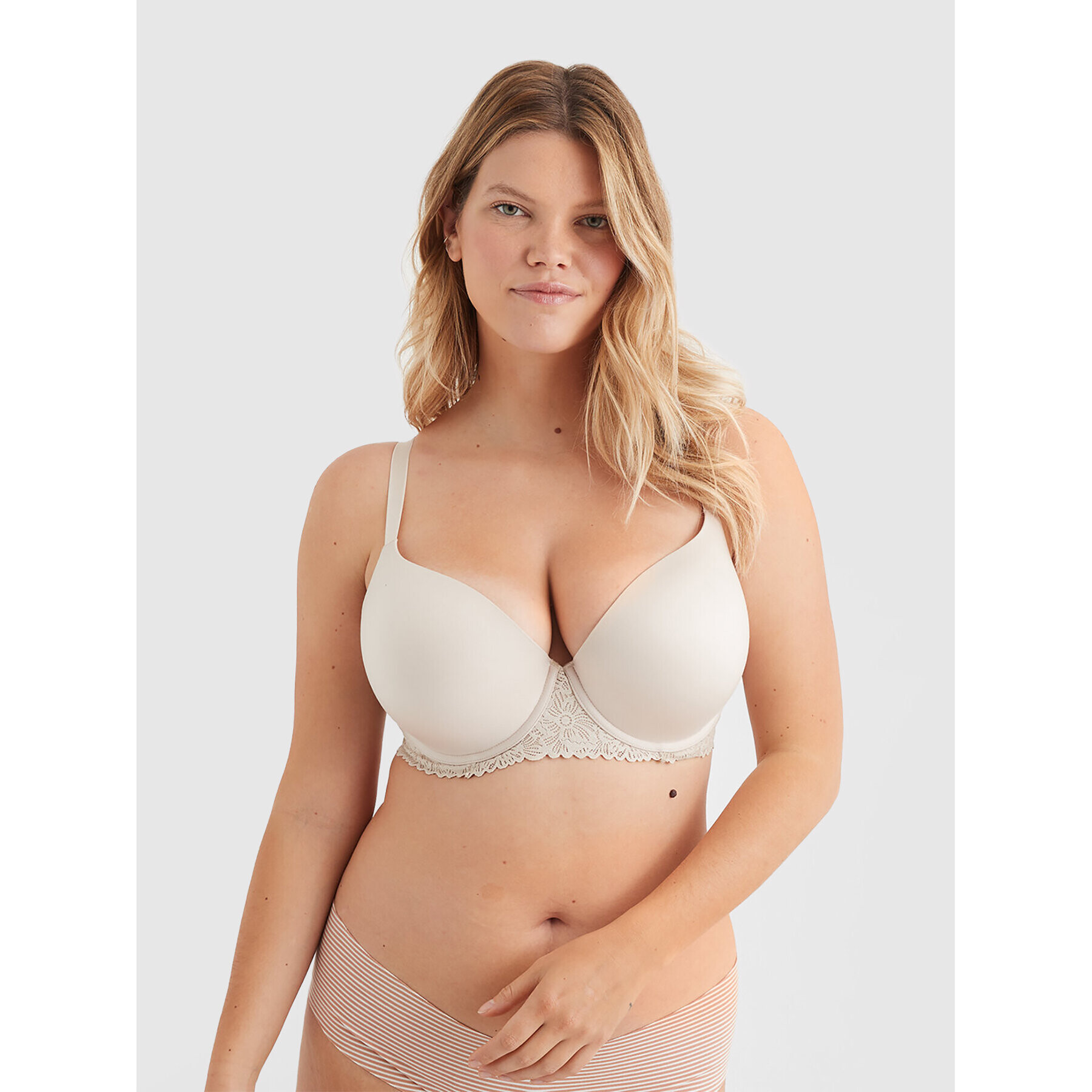 aerie Podprsenka Push-up 073-6734-4948 Béžová - Pepit.sk