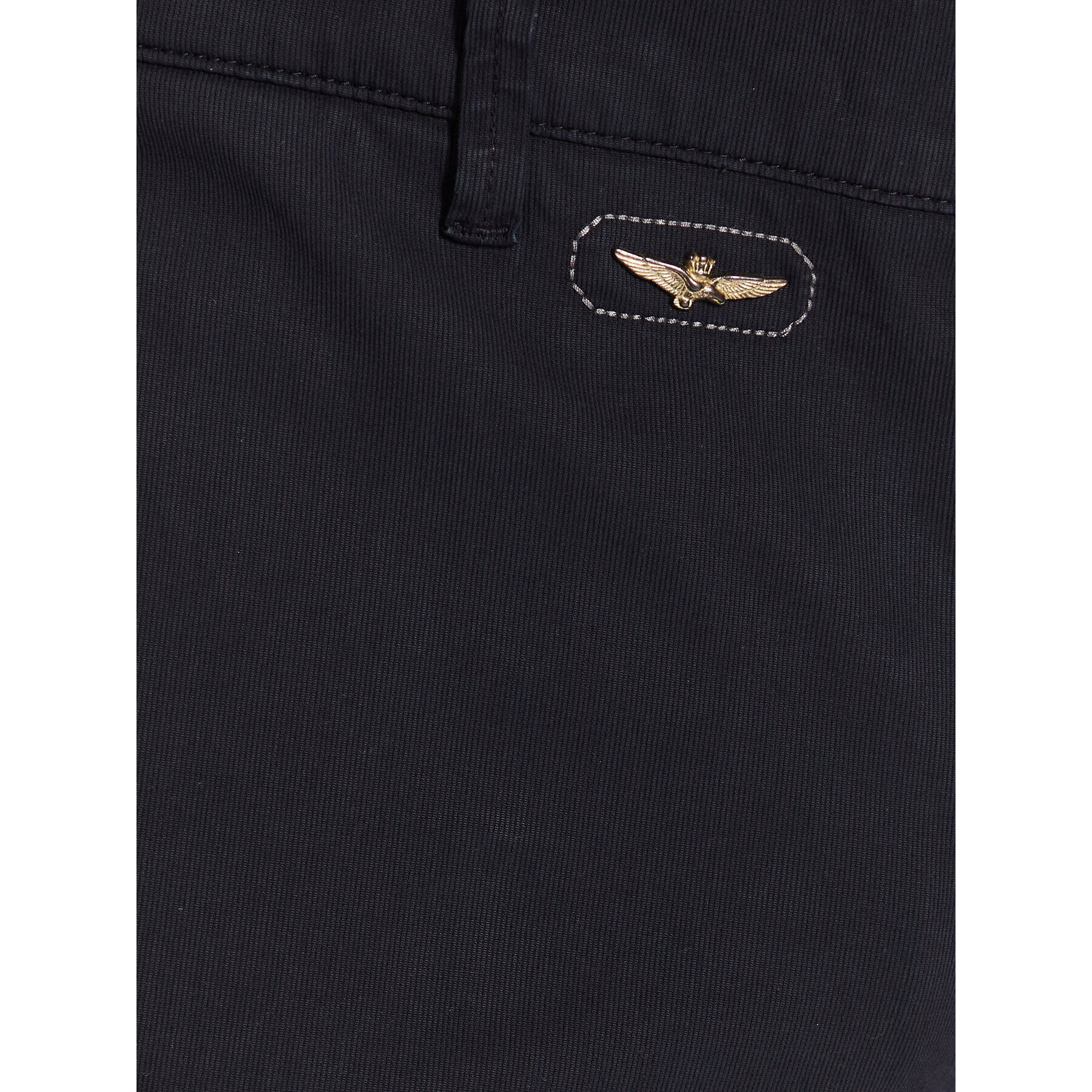 Aeronautica Militare Bavlnené nohavice 231PA1329CT2443 Tmavomodrá Regular Fit - Pepit.sk