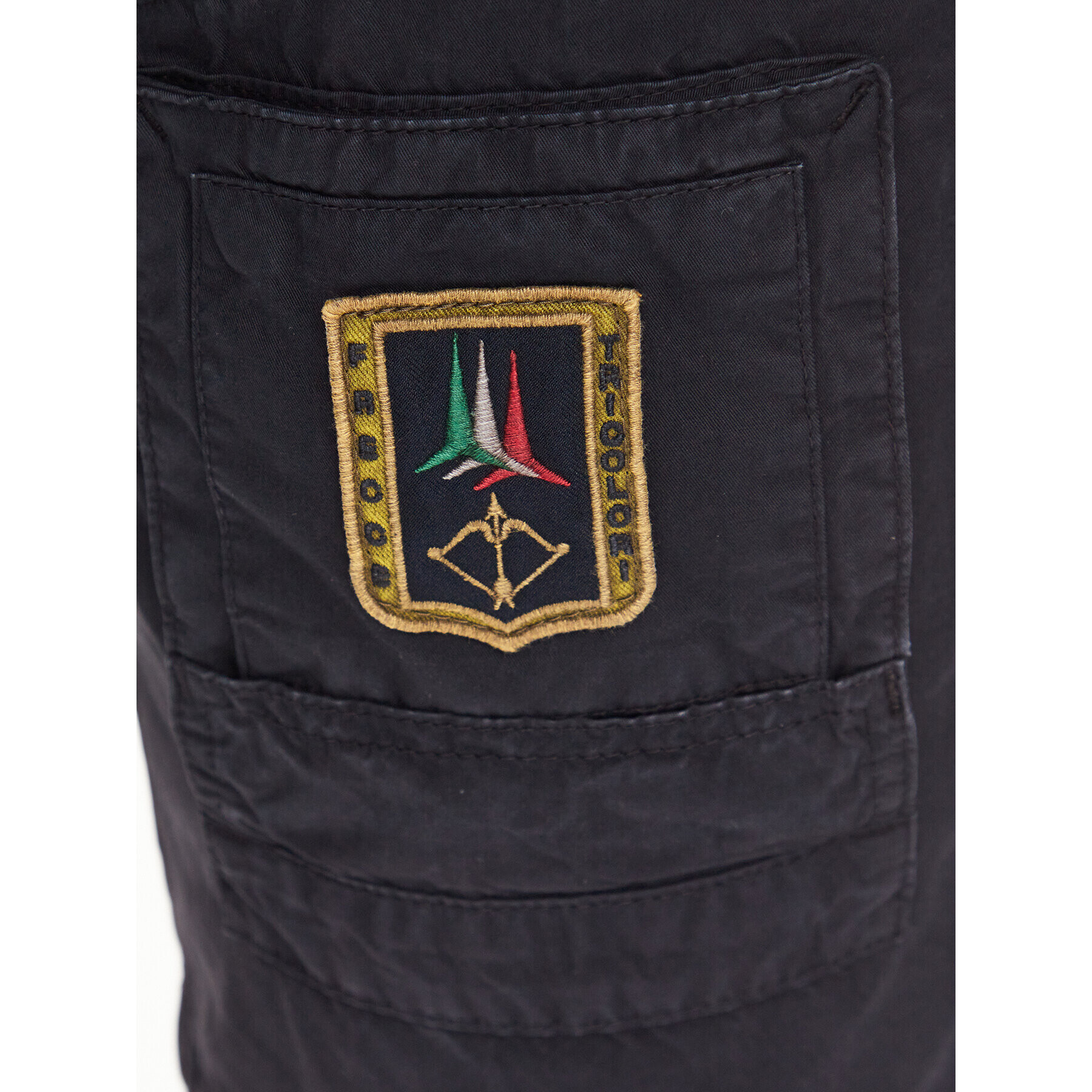 Aeronautica Militare Bavlnené šortky 231BE041CT1122 Tmavomodrá Regular Fit - Pepit.sk